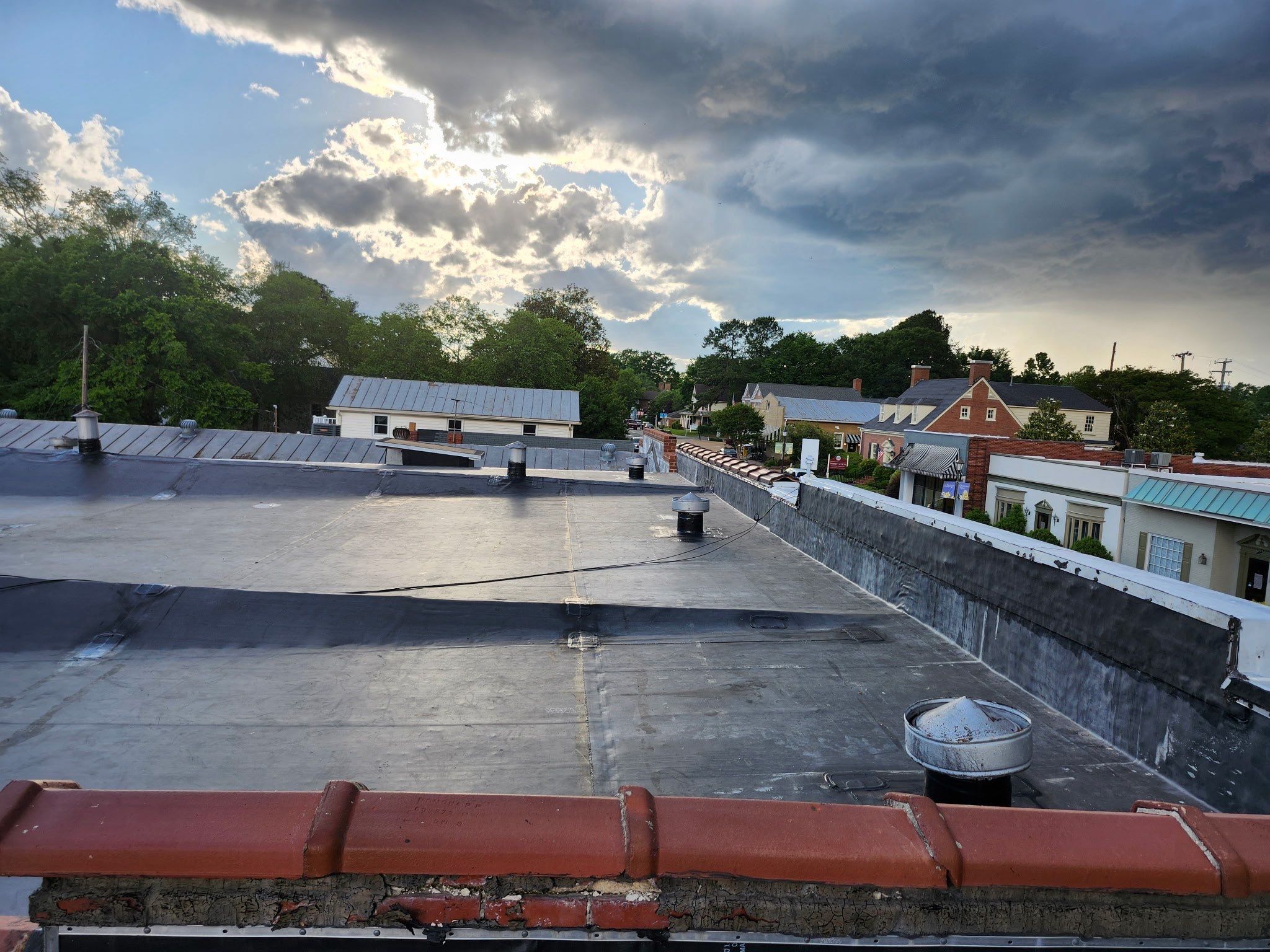 Comprehensive Commercial Roof Replacement in Gloucester Virginia by Cade Construction
