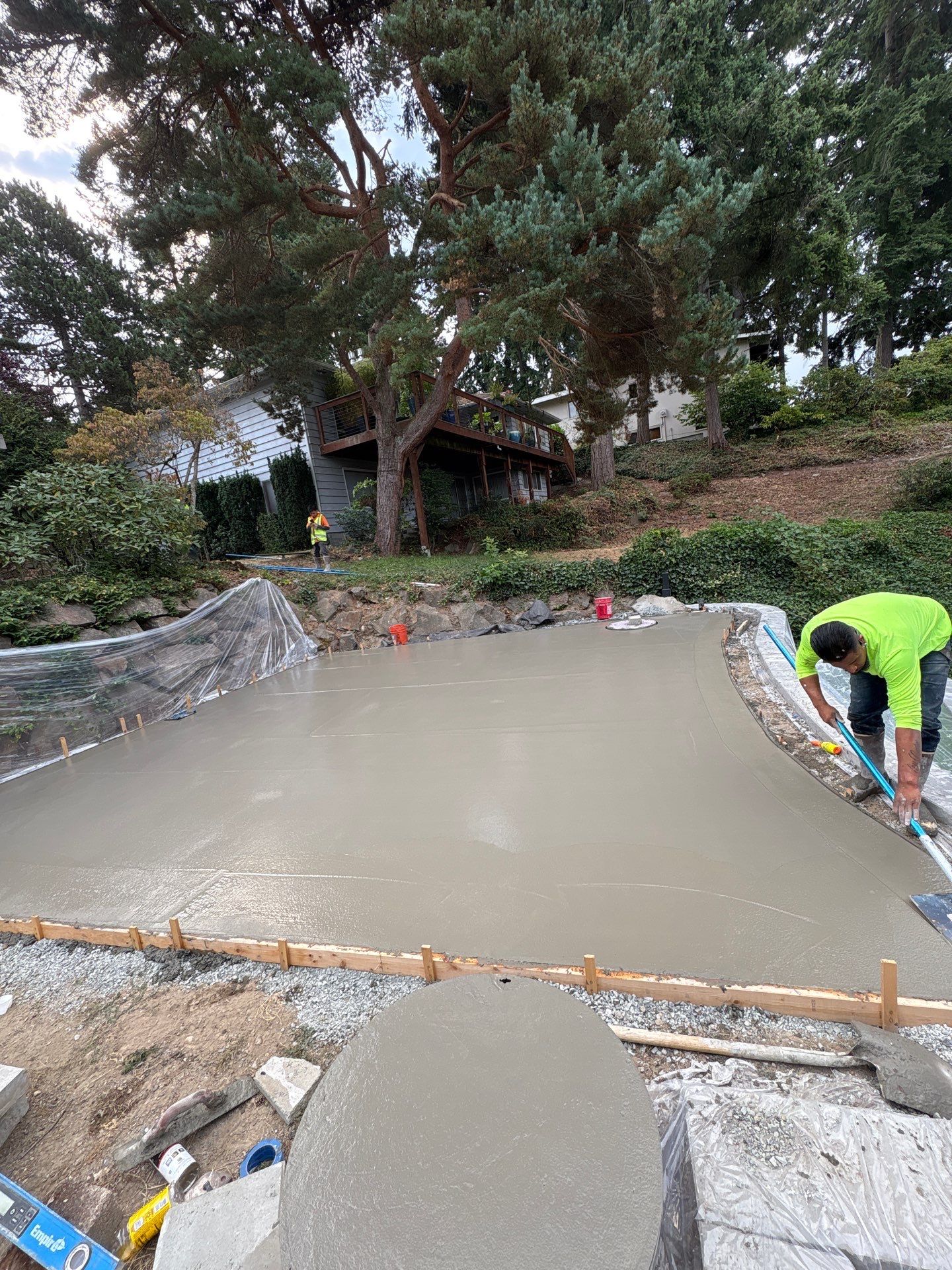 Backyard Concrete Patch Repair | Seattle  by Jireh Asphalt & Concrete Inc 