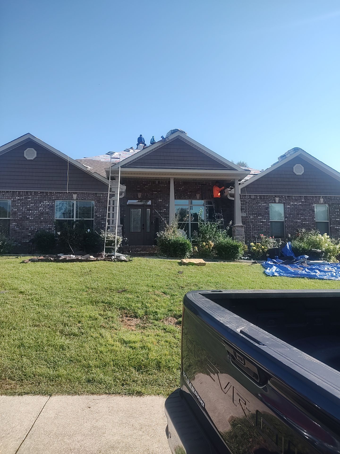 Residential Roof Replacement using ATLAS PROLAM WEATHER WOOD by Elite Roofing LLC