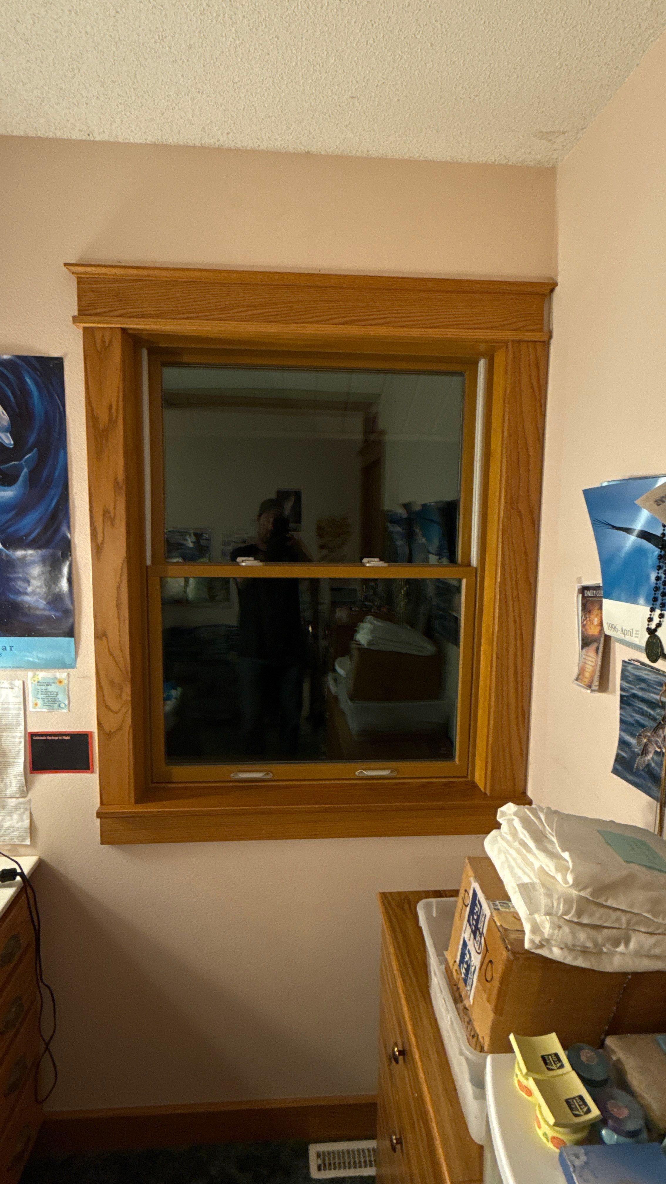 A Clean Window Upgrade Ready for New Siding with Pella Lifestyle Series by United Windows and Siding LLC