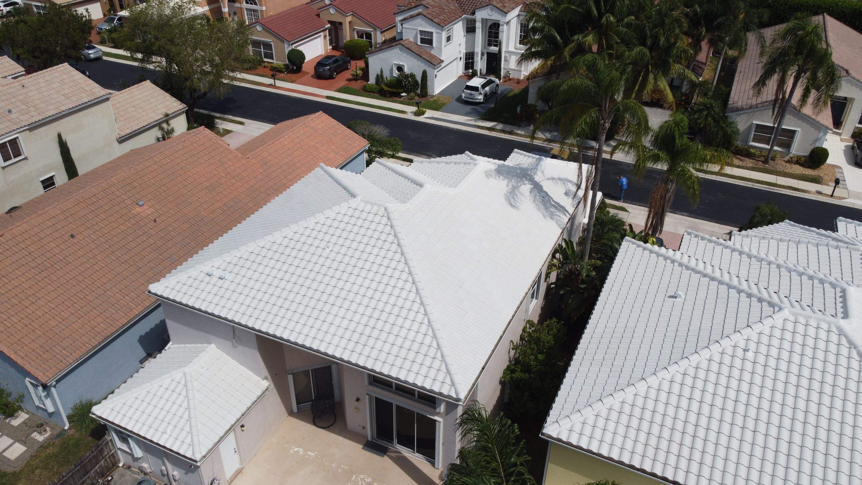 Residential Roofing Installation using Eagle Roofing Tile by BLUES BROTHERS ROOFING