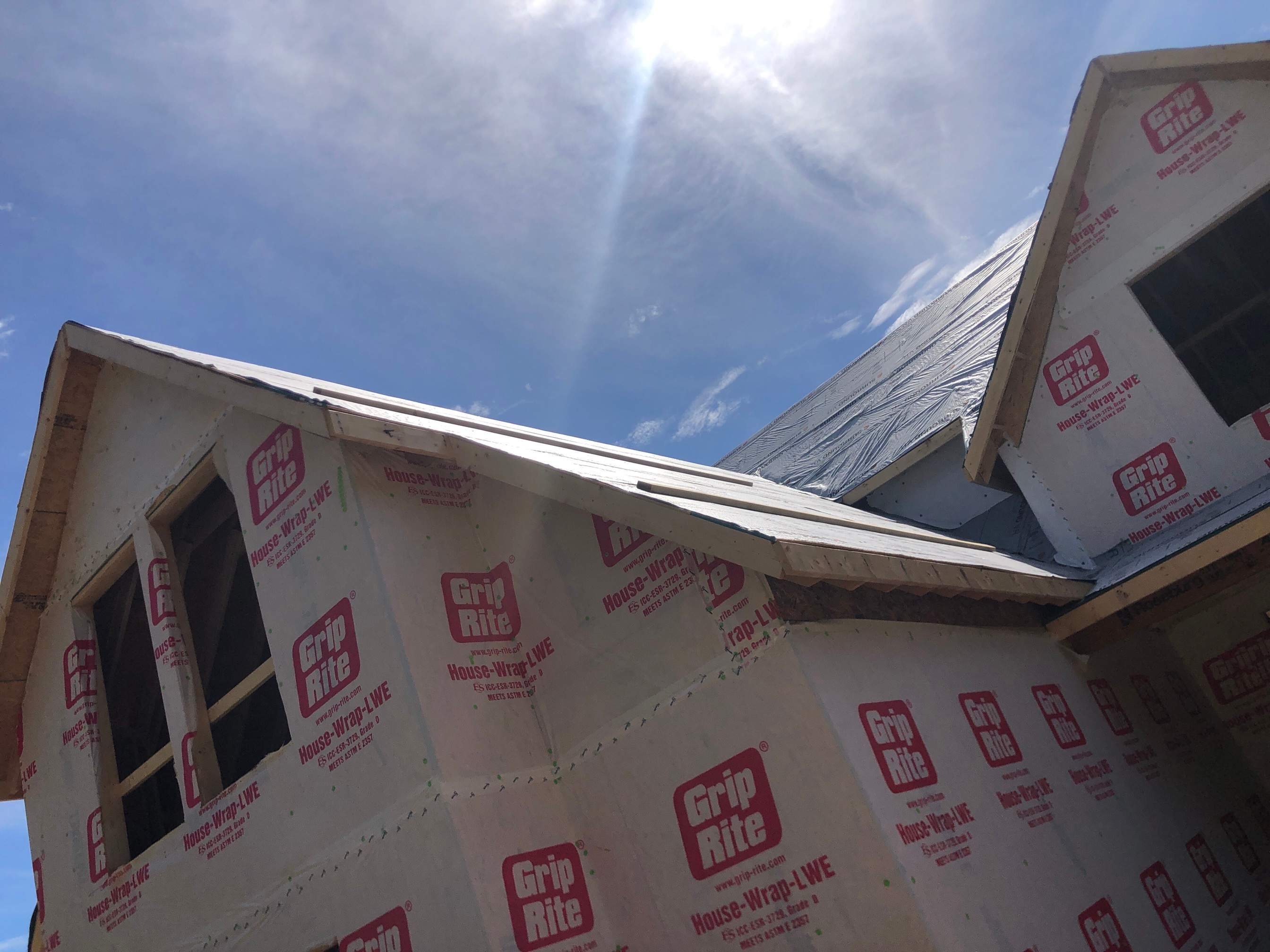 Custom Home Metal Roof Installation by Just In Time Roofing and Restoration