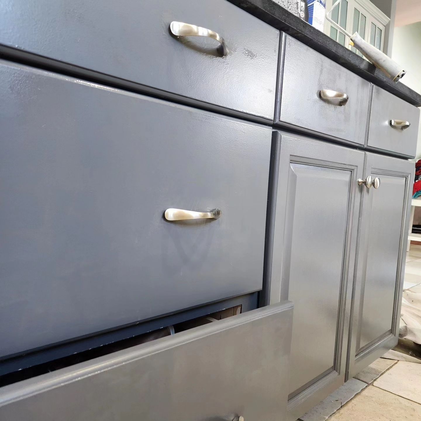 High End Kitchen Cabinet Painting by Ryan Amato Painting LLC and Lehigh Valley Epoxy
