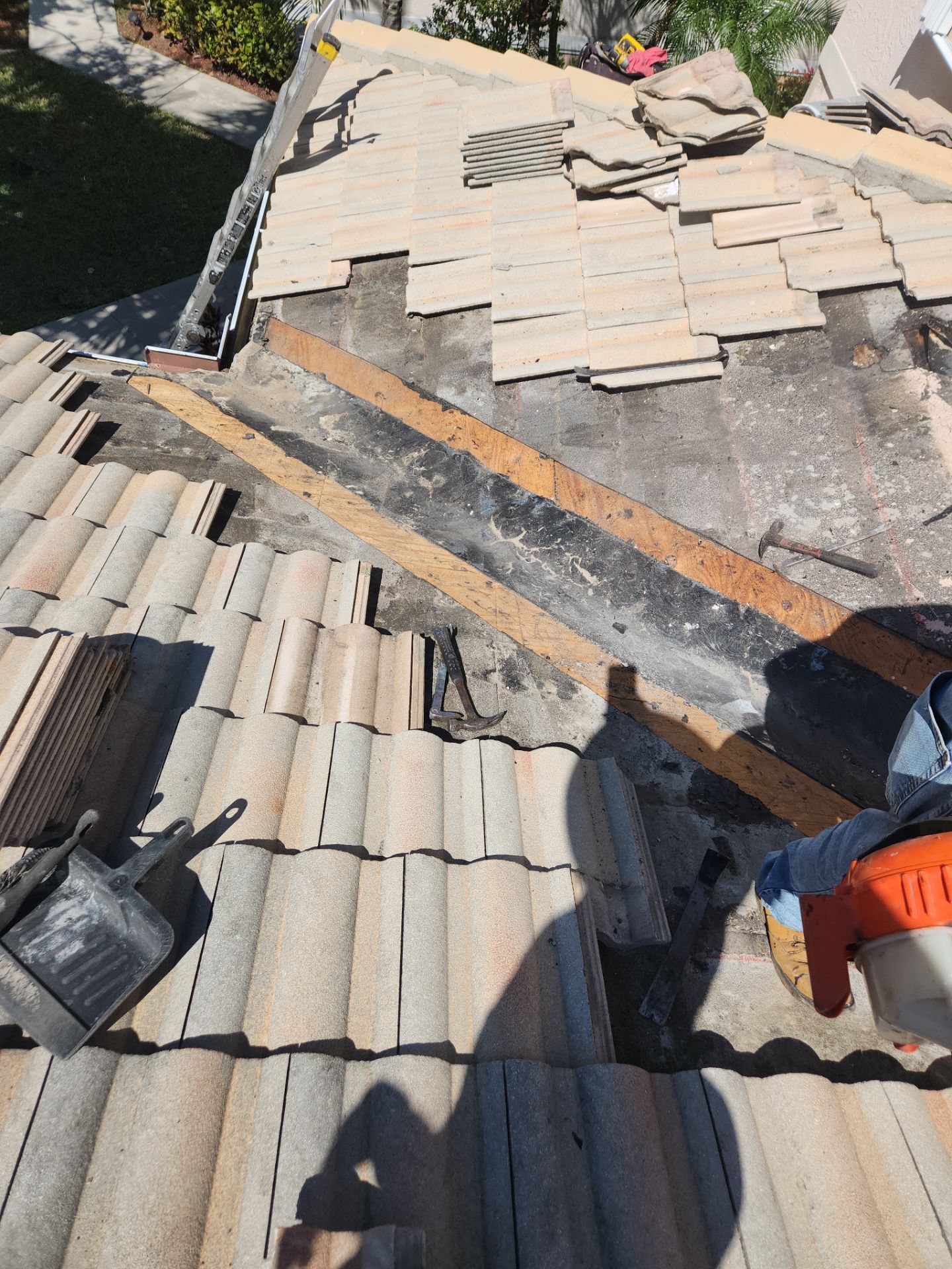Vanguard Roll Tile Roof Repair in Wellington, FL by Aastro Roofing