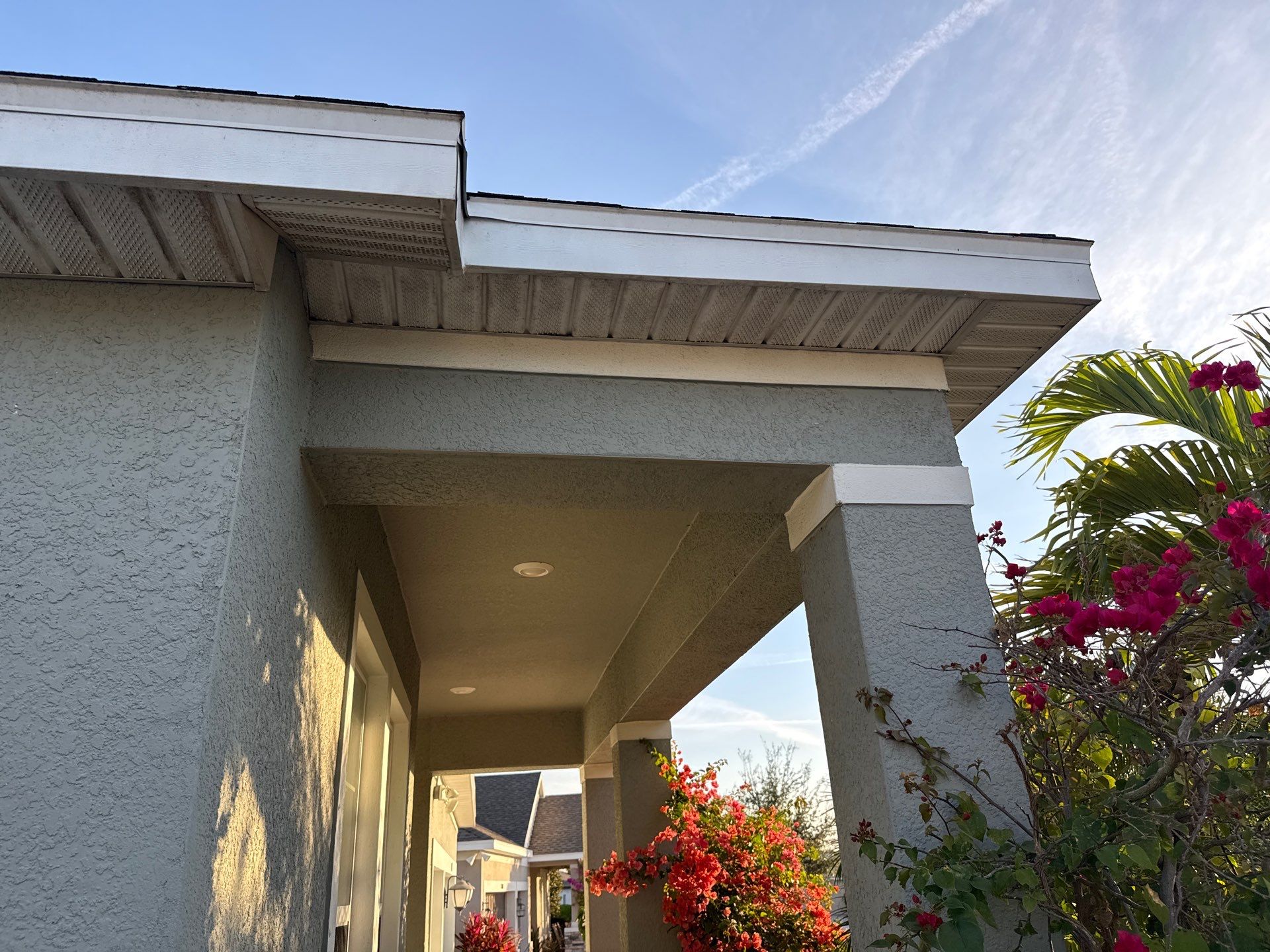 One-Story House Wash & Driveway Cleaning in Trevesta – Palmetto, FL by Sunshine AquaWash