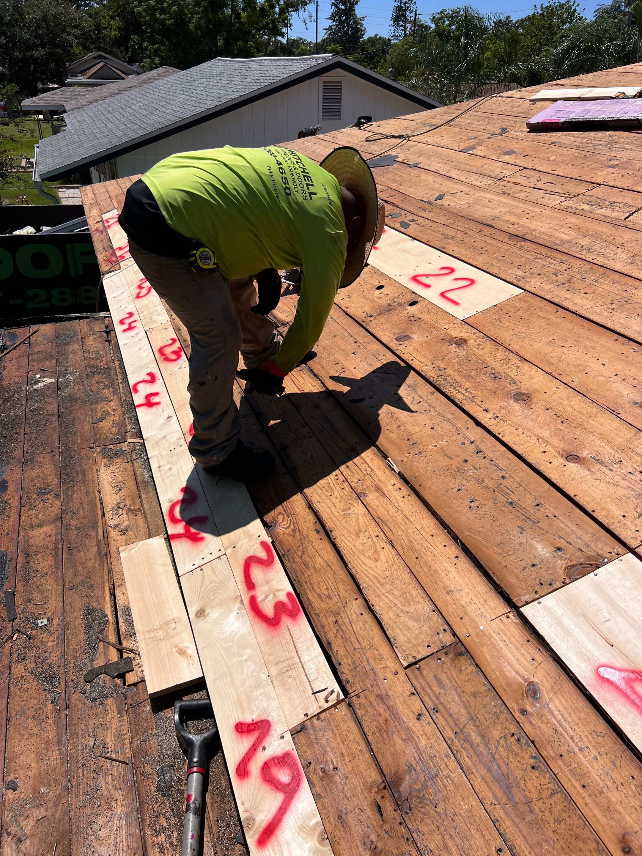 Project in St. Petersburg 33714 by Mitchell Roofing Company LLC 