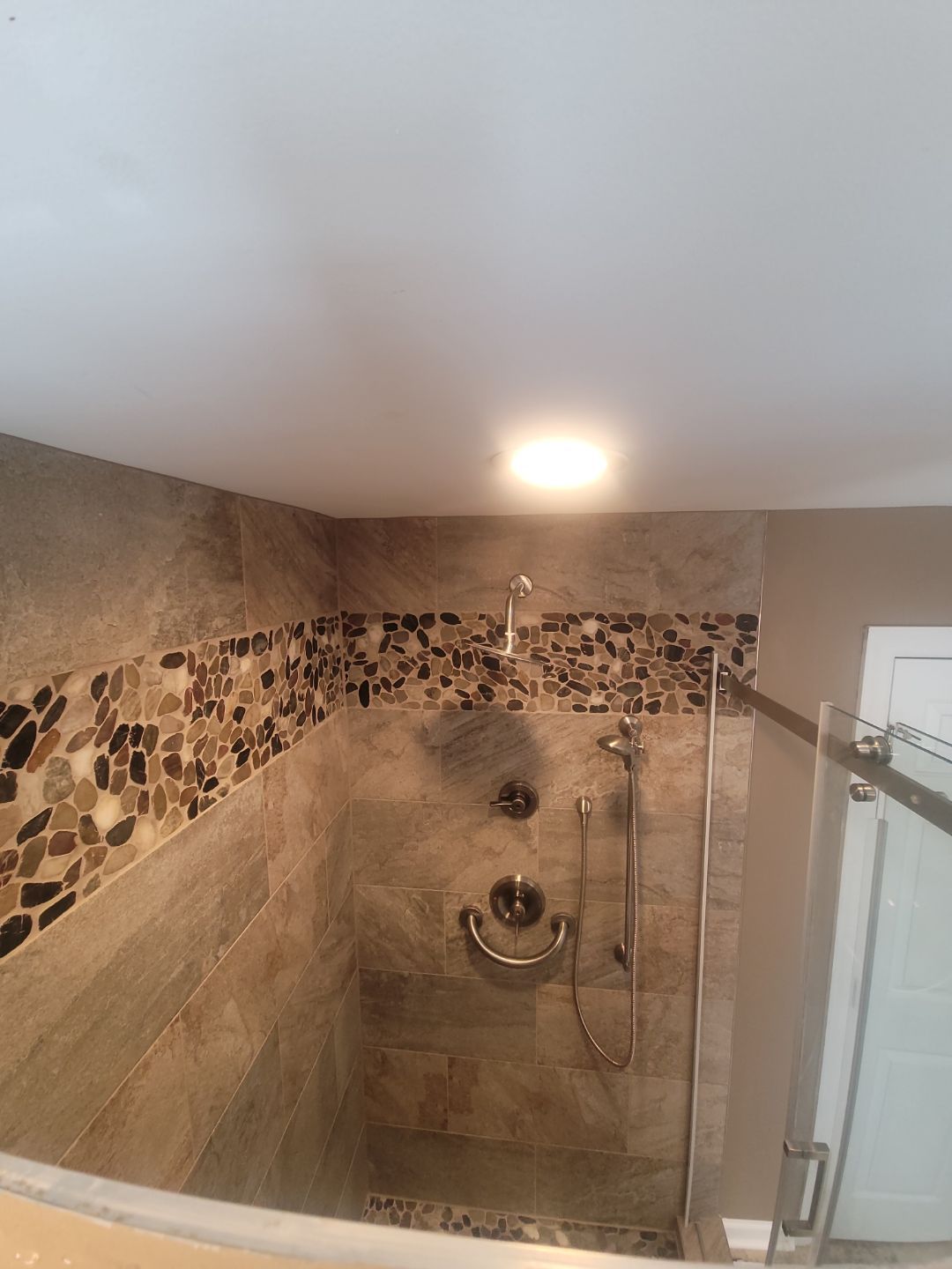 Holly Springs Stunning Shower Remodel by Elite Remodeling and Design LLC