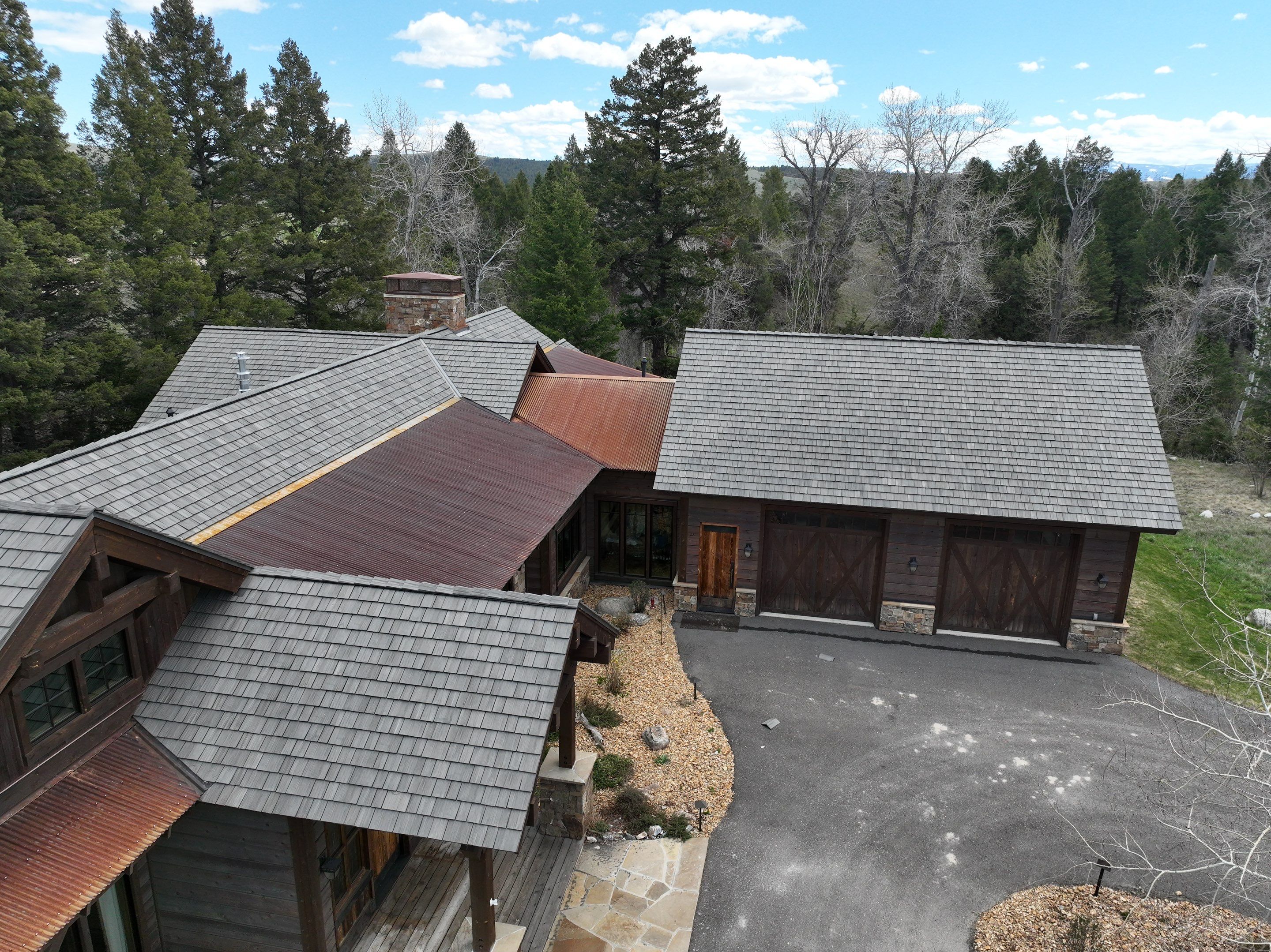 Brava Shake - Lake Forest Install  by Montana Roofing Solutions