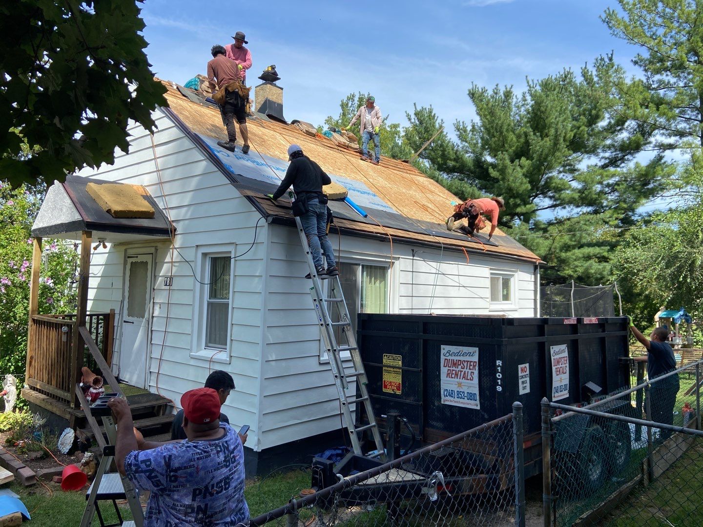 Roof Replacement using CertainTeed Landmark by 180 Contractors