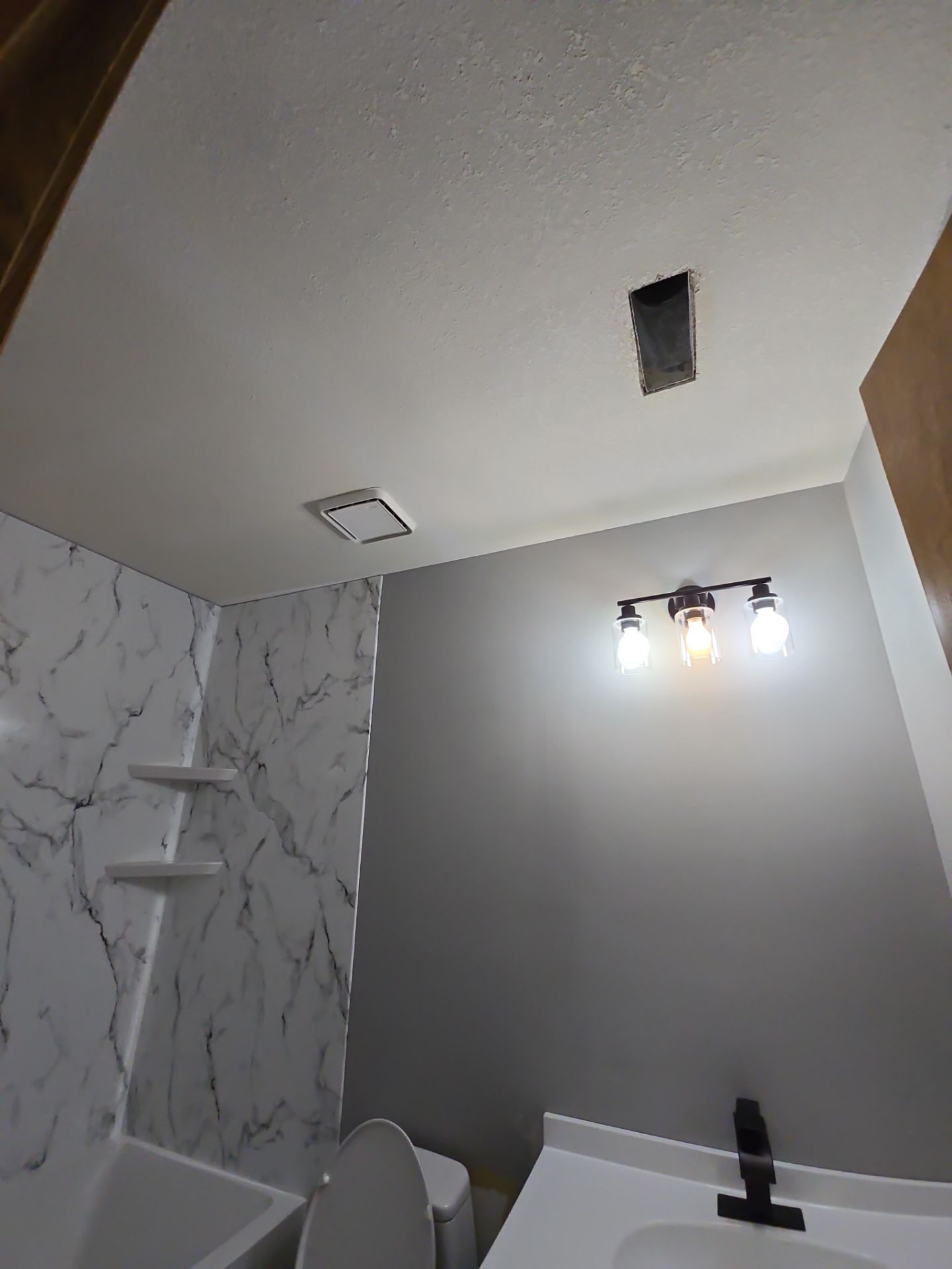 New bathtub and flooring by The Shower Company