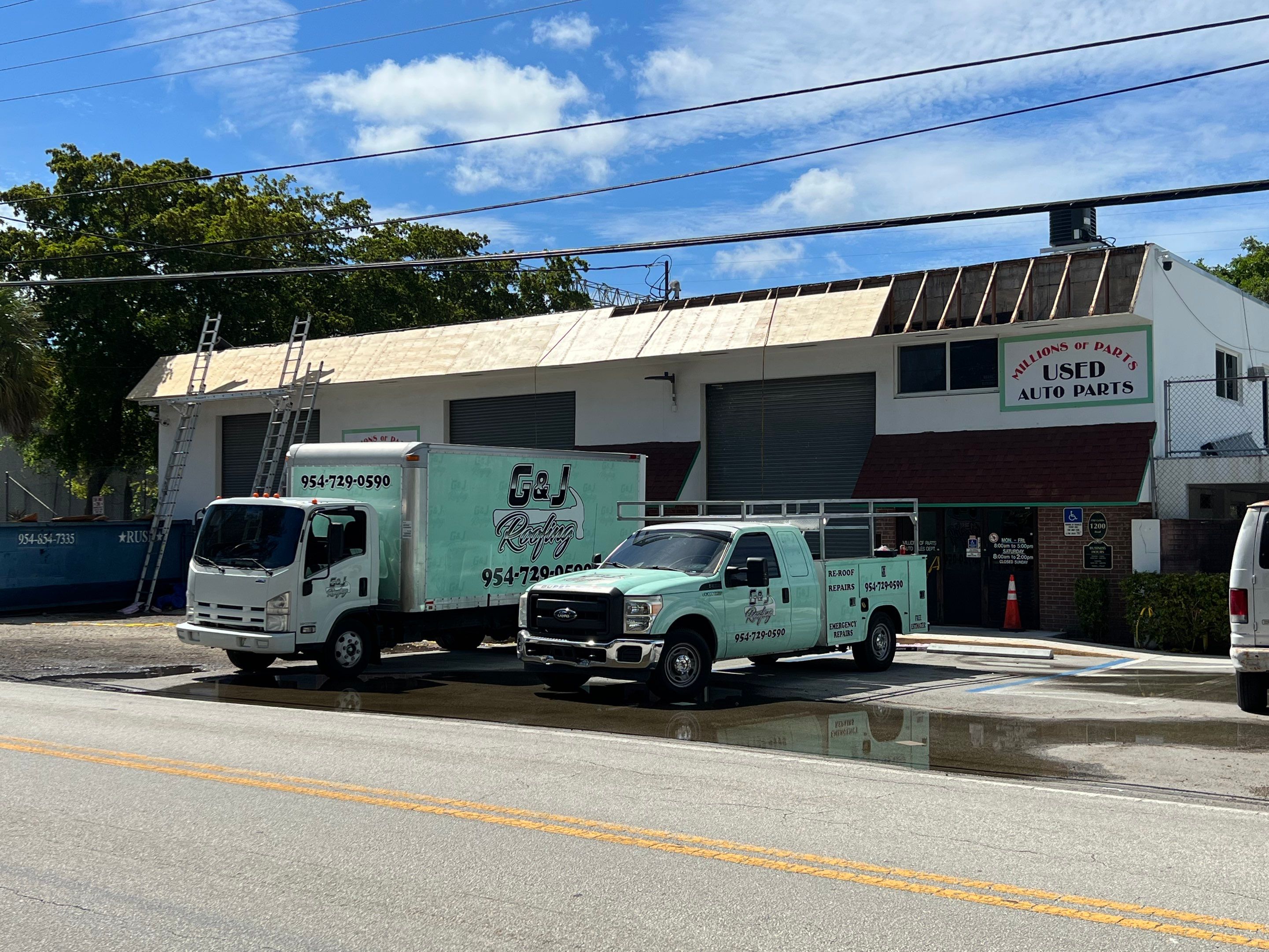 Millions Of Parts Used Auto Parts by G&J Roofing 