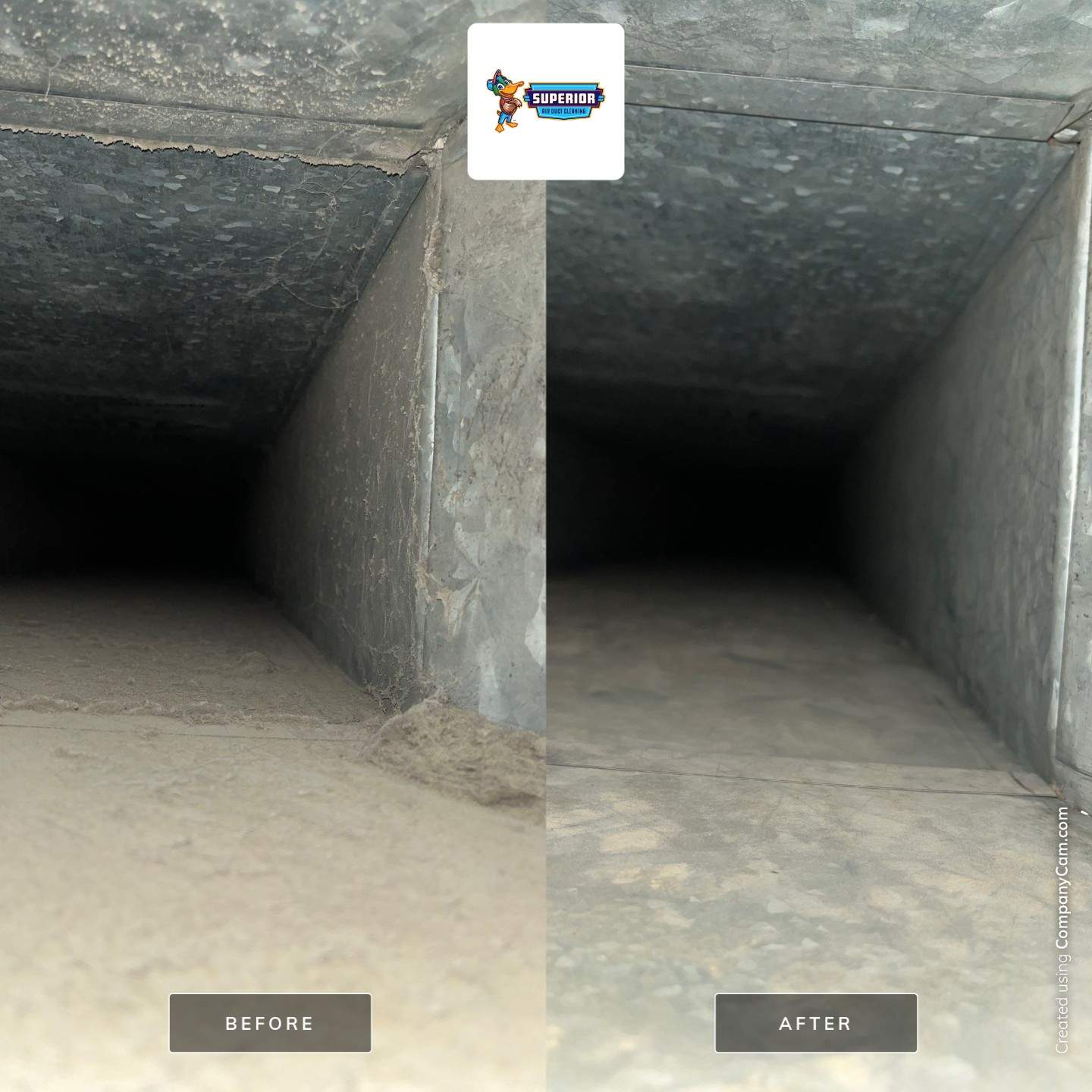 Air Duct Cleaning With a Vacuum Truck in Ellwood City, PA by Superior Air Duct Cleaning