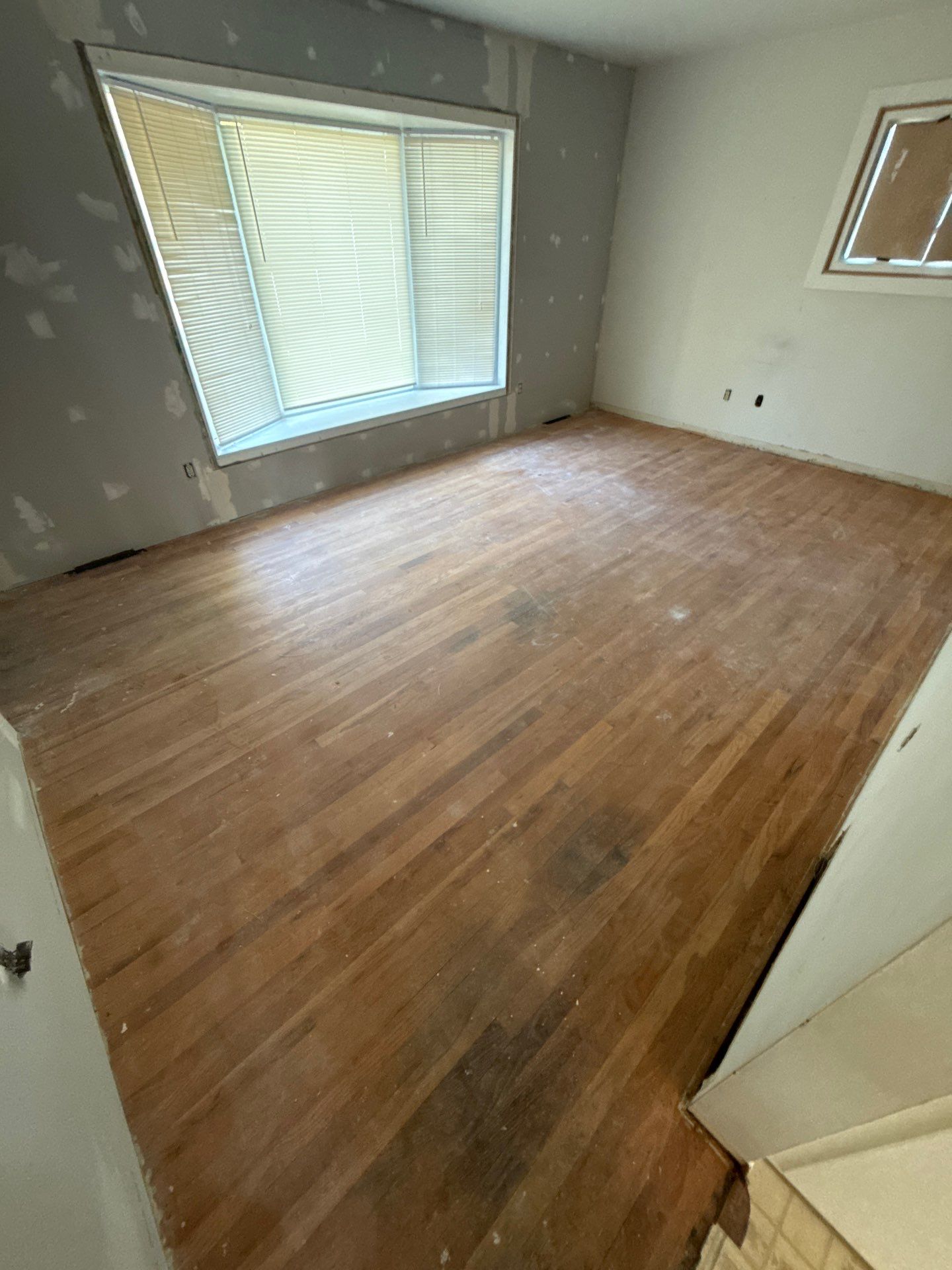 Ypsilanti red oak restoration  by Ann Arbor Hardwoods 