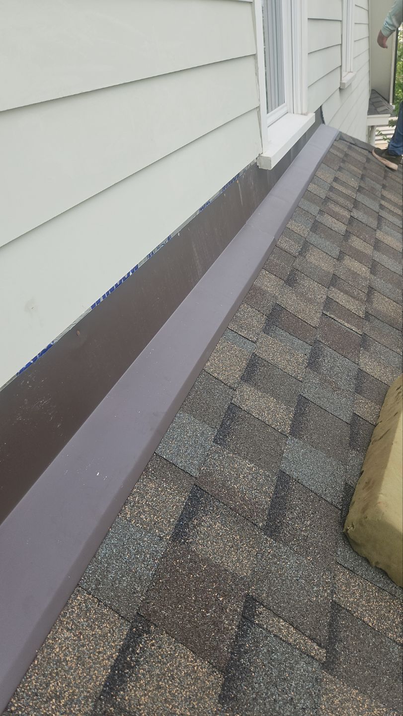 Flashing and siding repair by Indigo State Roofing