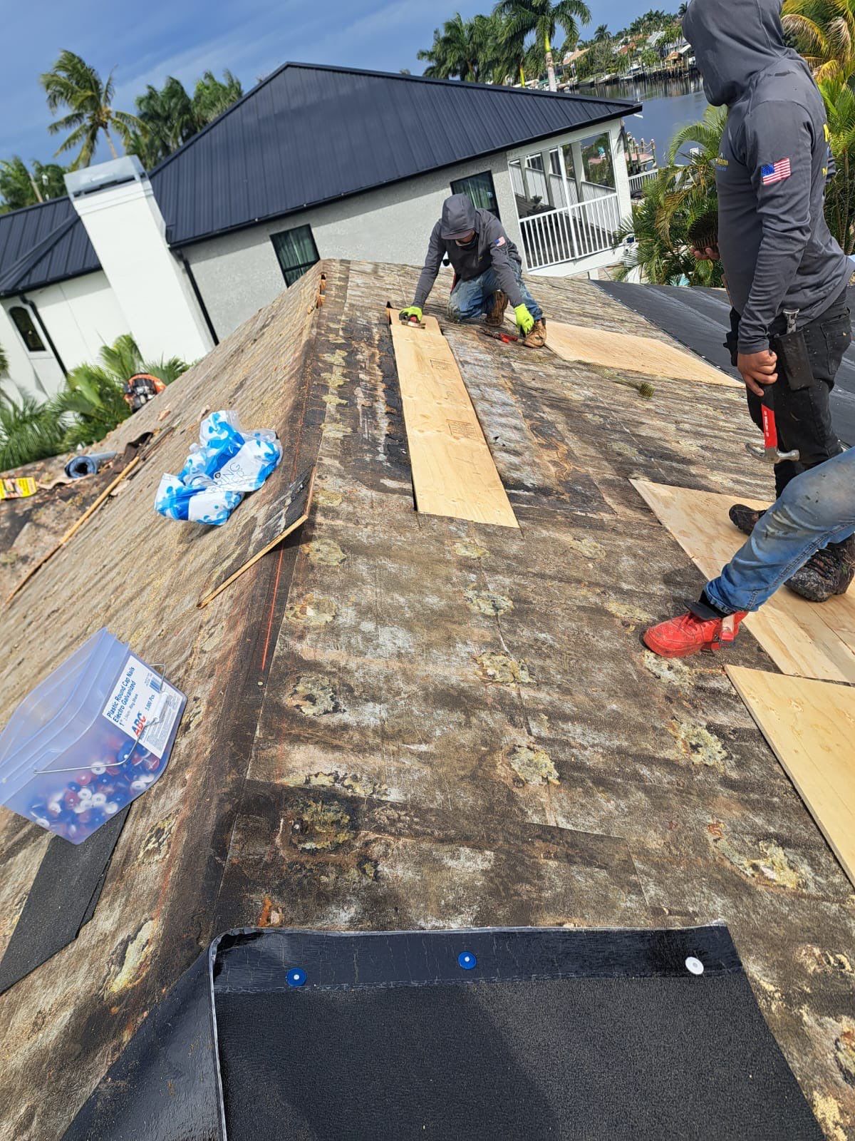 Residential Roofing Installation using Owens Coring Duration Shingles by Four Peaks Roofing