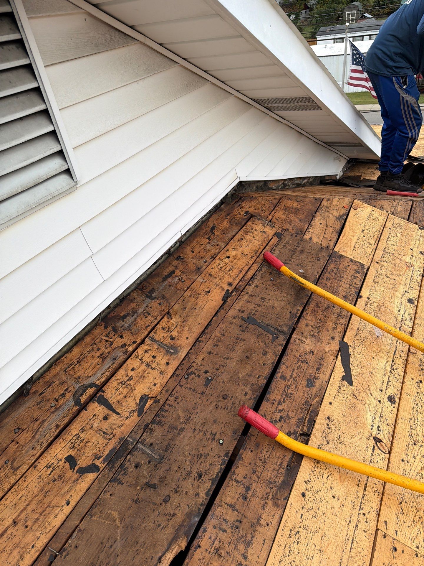 Residential Roofing Installation using GAF Timberline HDZ Pewter Gray by Rainstoppers Roofing