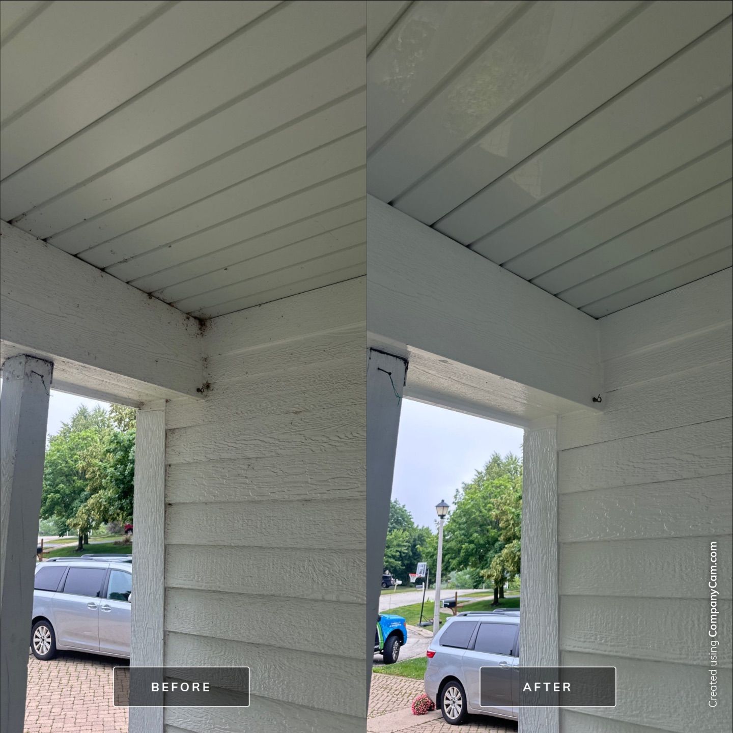 Project in Lake Villa by Simmons Power & Soft Washing