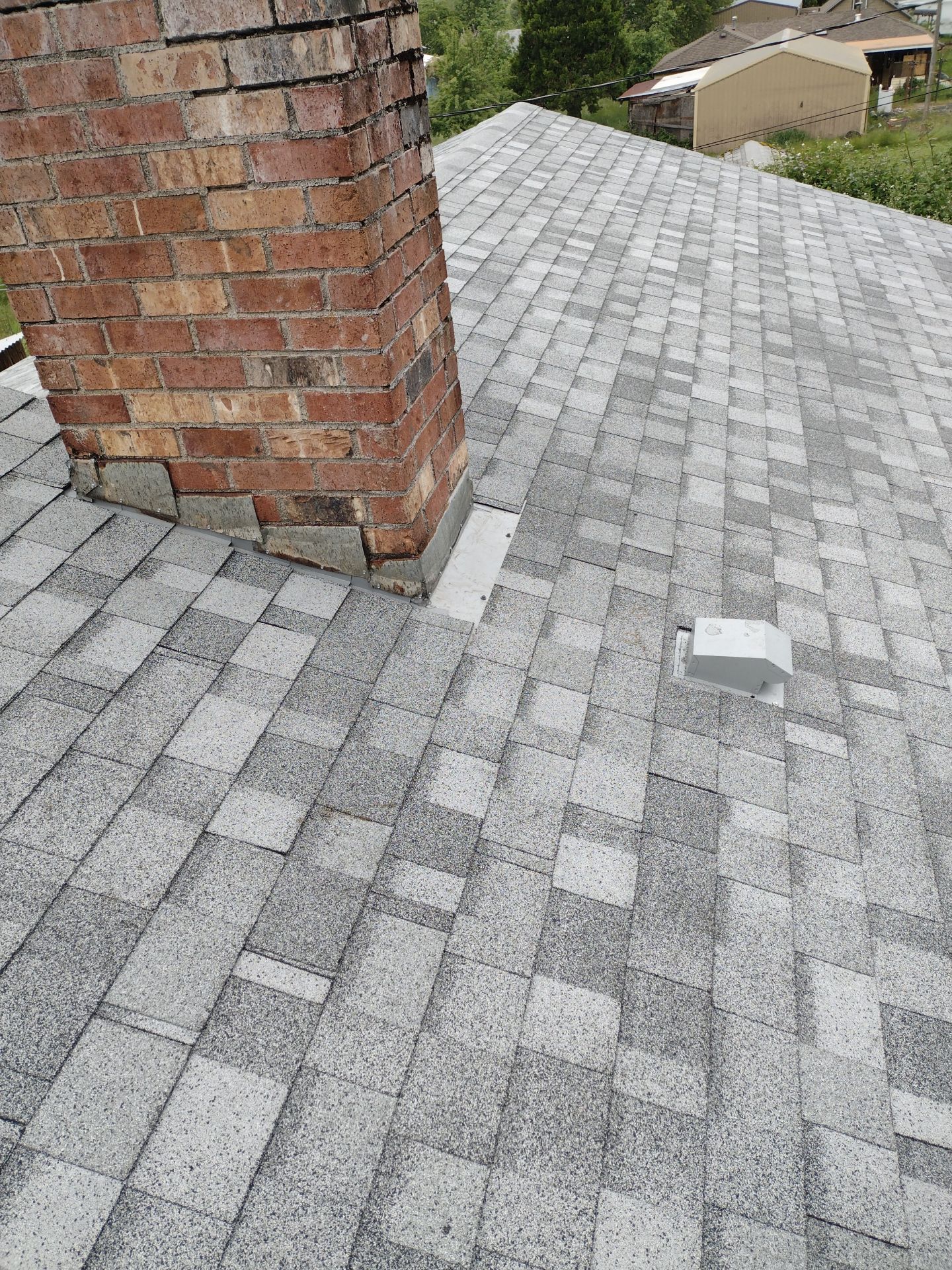 Residential Roofing Installation using IKO Dynasty (Color: Frostone Grey) by Orezona Building & Roofing Company, Inc.