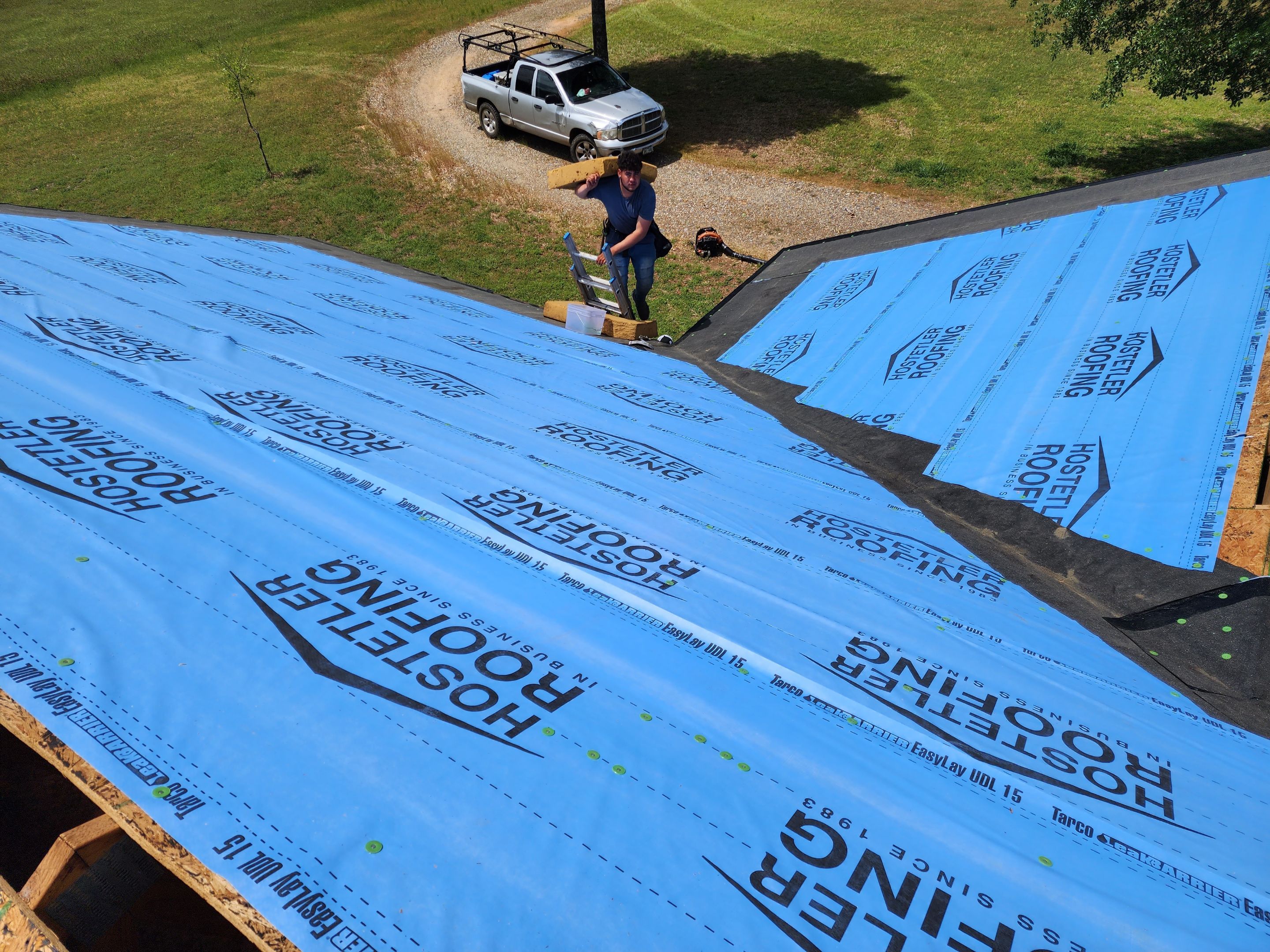 Residential Shingle Reroof using Malarkey Vista by Hostetler Roofing