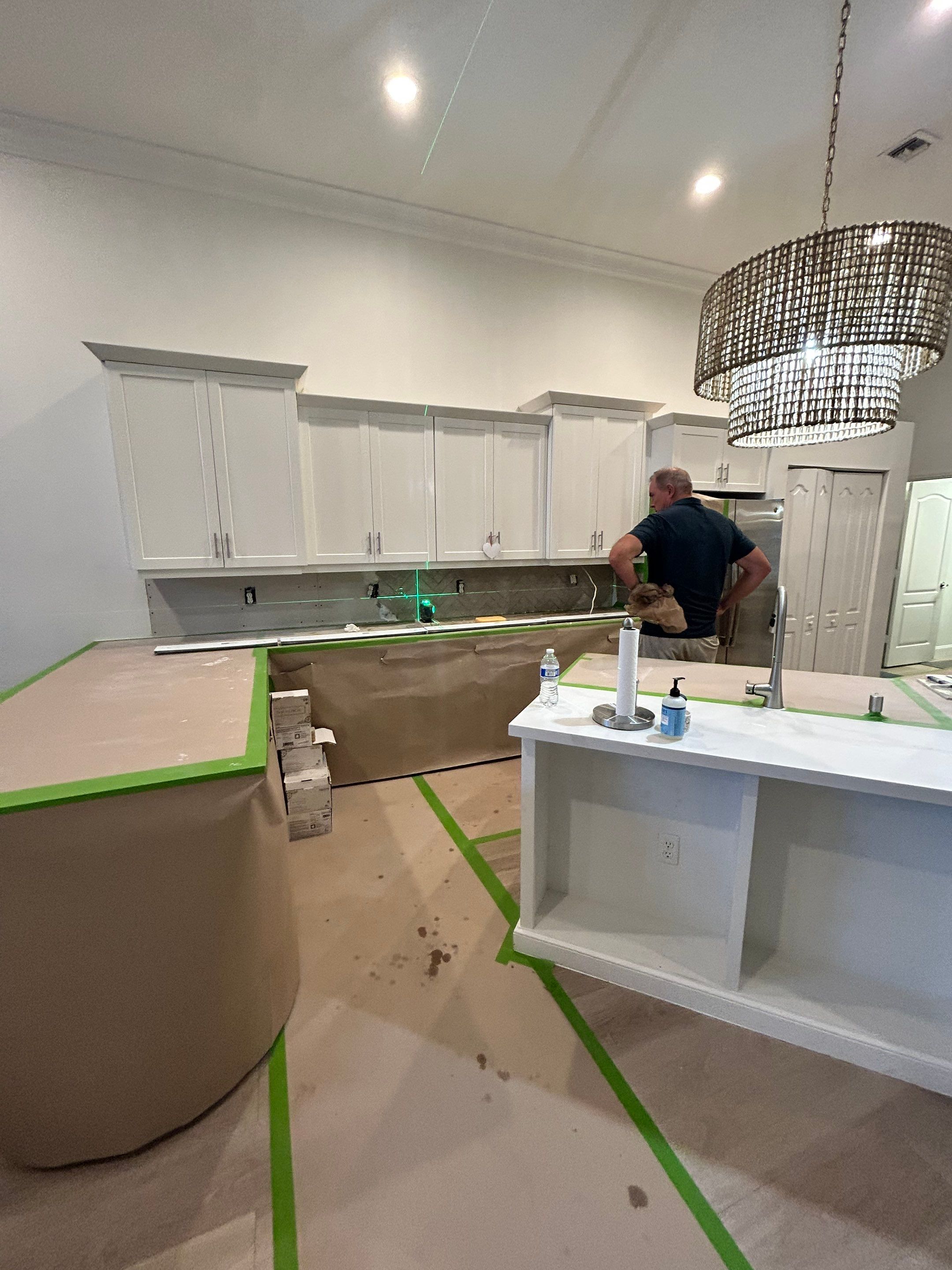 Kitchen Backsplash - Delray Beach by Hevi Tile