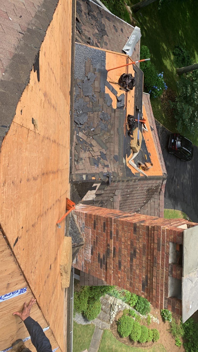 Residential Roofing Installation using Owens Corning Duration Driftwood by A Plus Exterior