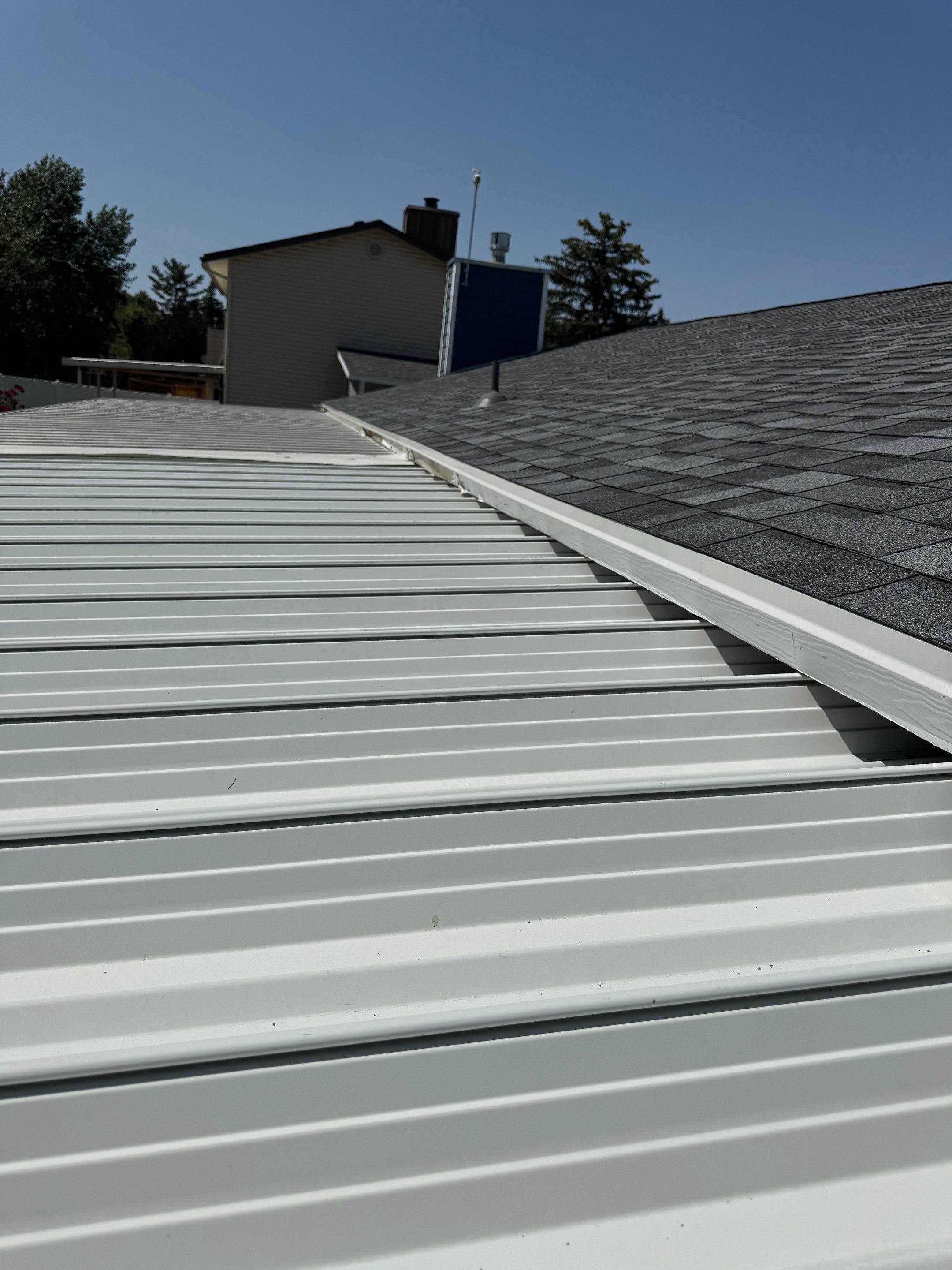 Sandy | Custom Aluminum Fascia Wrap | Crisp White by Ideal Siding Utah