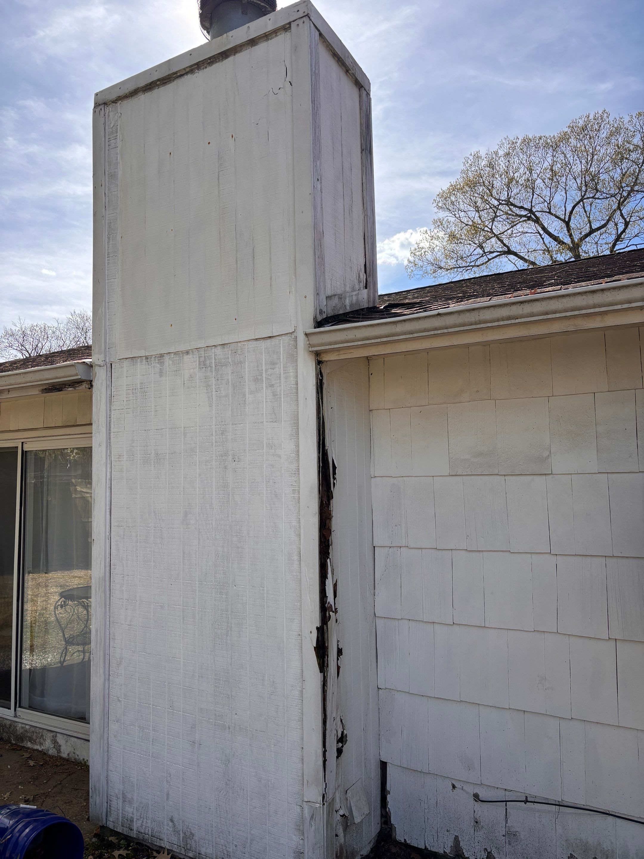 Chimney Leak Repair - Complete Rebuild by Premier Chimney and Roofing