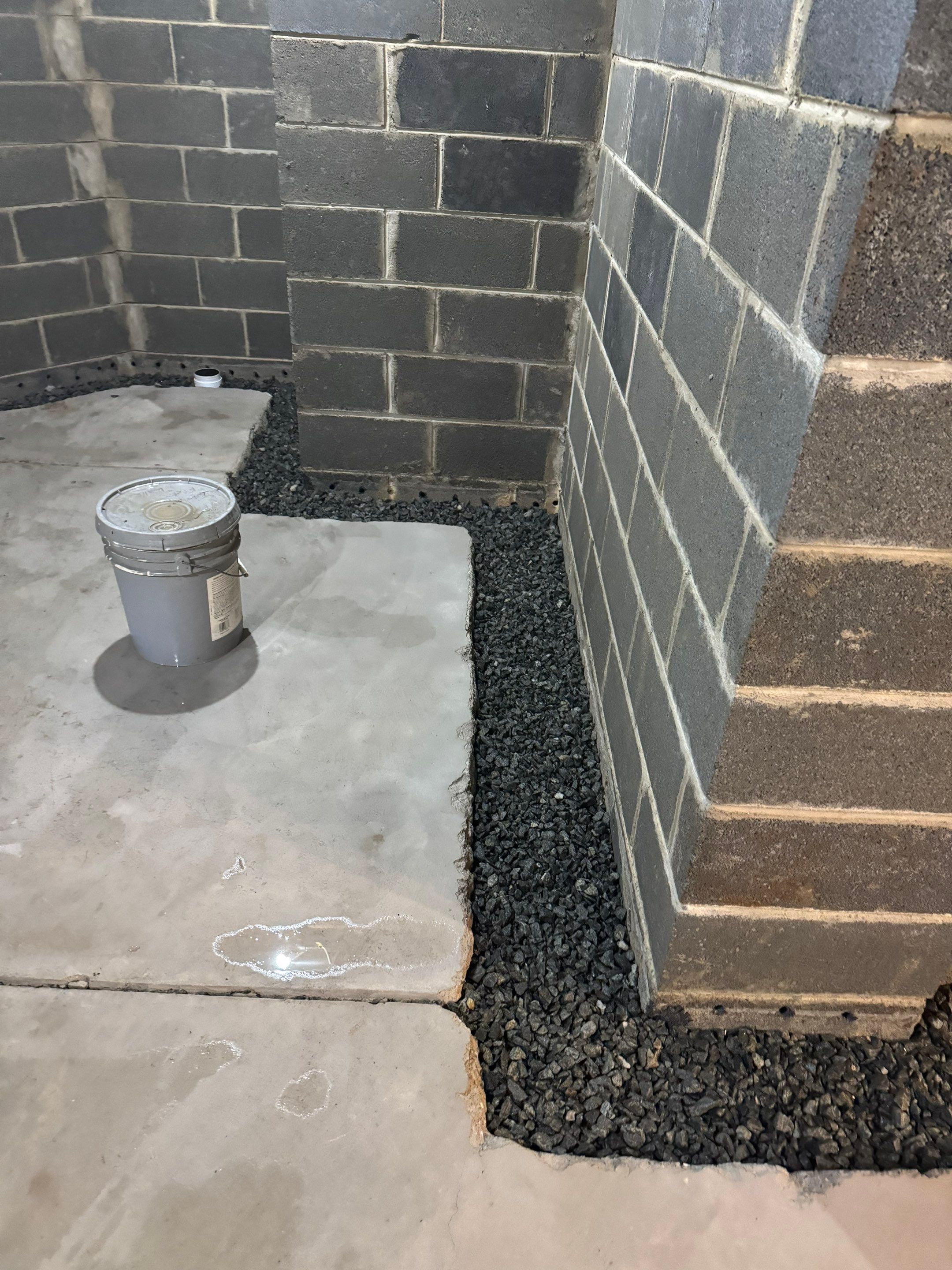 Interior French Drain West Orange, New Jersey by Pure Service Pro, LLC 
