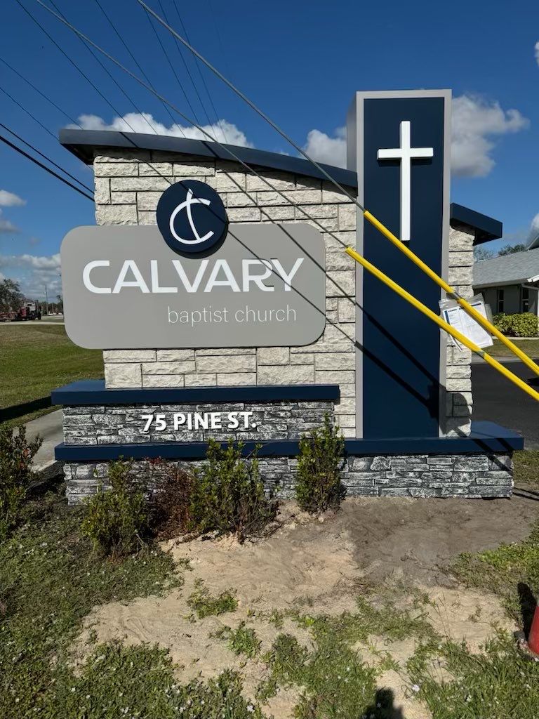 Calvary Baptist Monument by SignCrafters