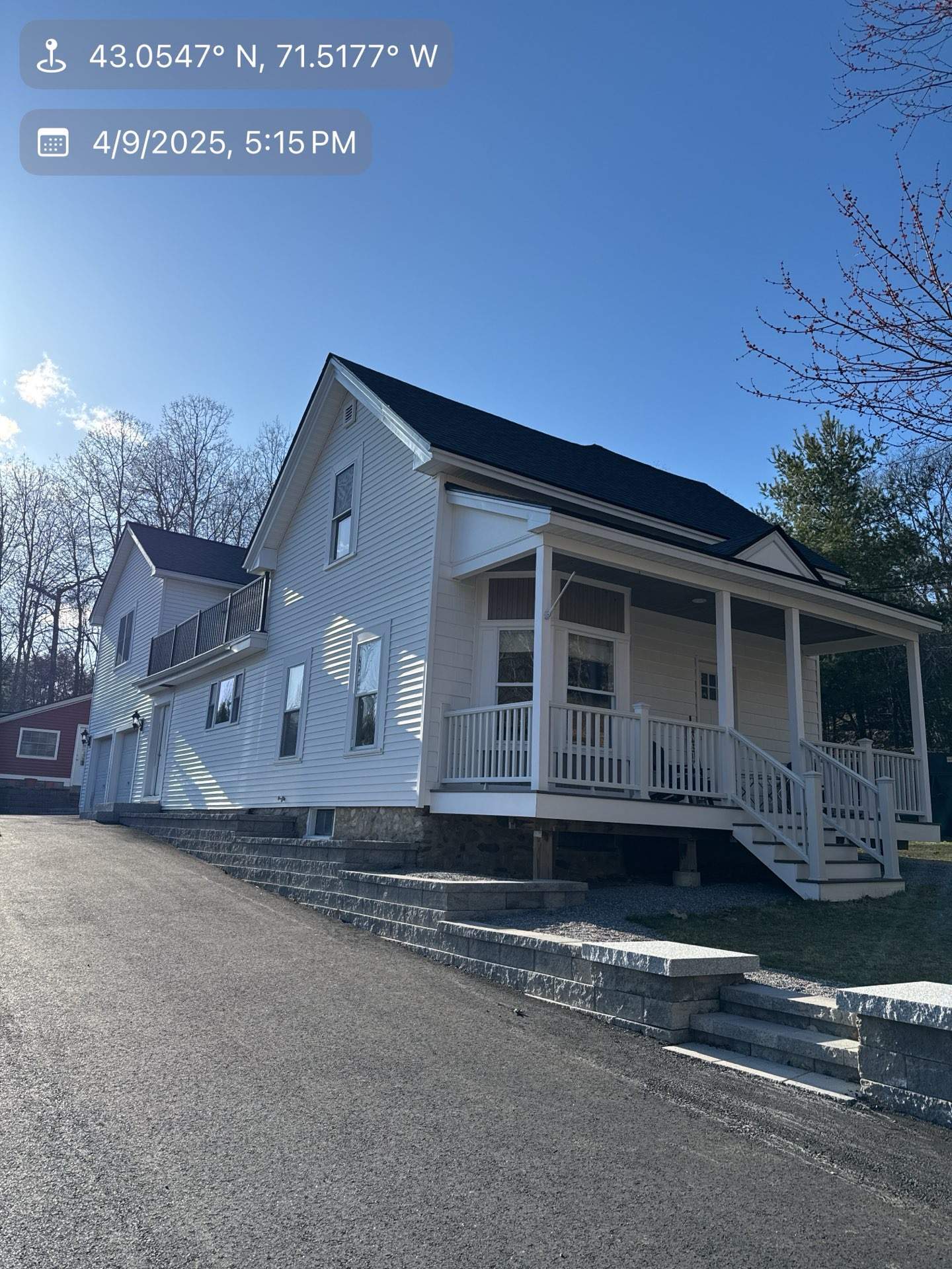 Roof Replacement in Goffstown, NH | Onyx Black Shingles & EPDM Rubber Roof Integration by Compass exteriors