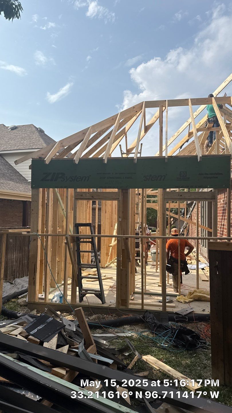 Garage and Pool Bath Addition by SLM General Contractors & Roofing