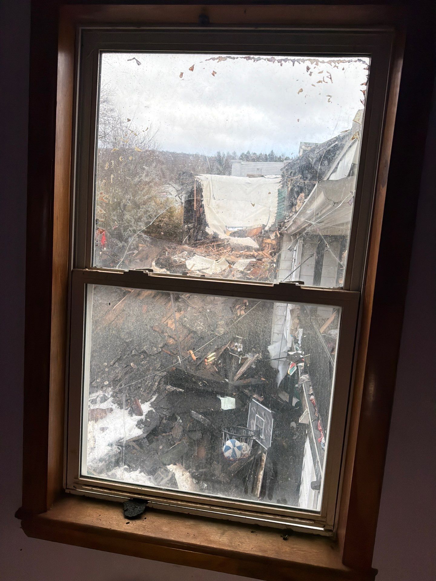 Fire & Smoke Damage Claim in Mt Carmel by FLAPA & KeyStone