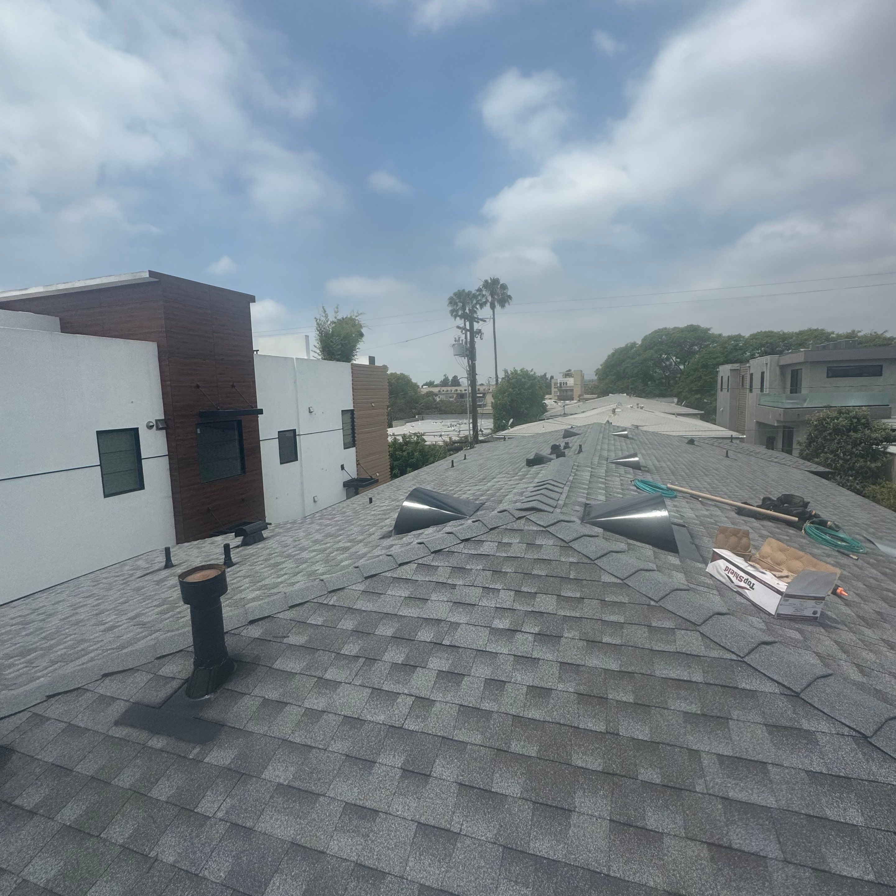 Project in West Hollywood by T&G Roofing