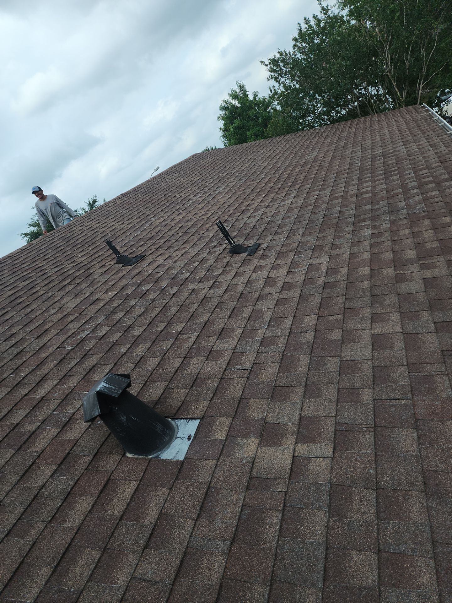 Residential Roofing Installation using Owen's Corning Duration (Lifetime) Shingles by Roof Repair Company