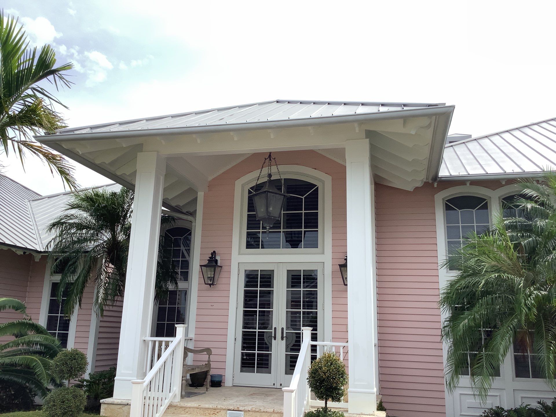 Half-Round Seamless Gutters in Boca Grande FL by Gutter Professors