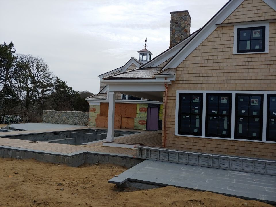 Chatham, MA Gutter Installation using 4x5 FiberGlass Gutter by Gutter Pro Enterprises