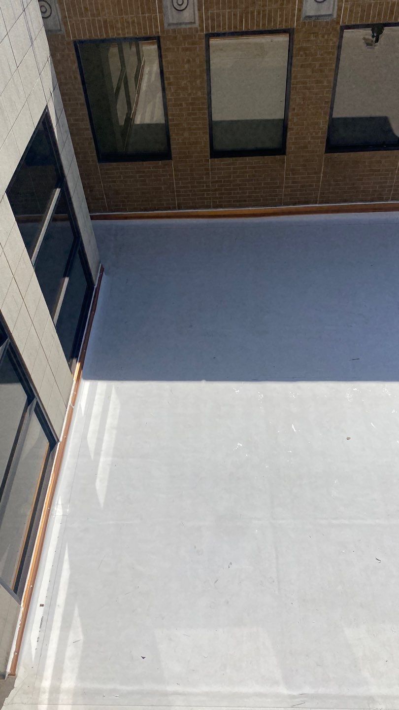 TPO Project in McAlester by Decor Roofing & Restoration