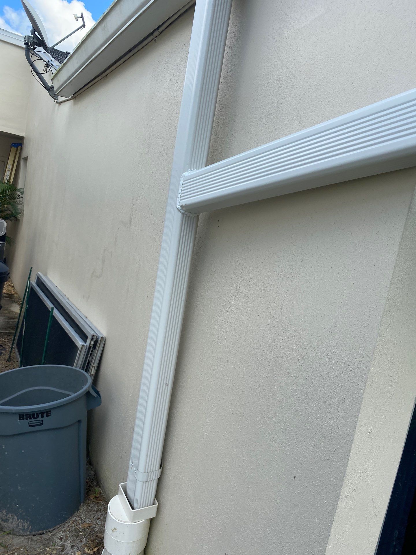 Full Gutter System Installation in Sarasota FL by Gutter Professors