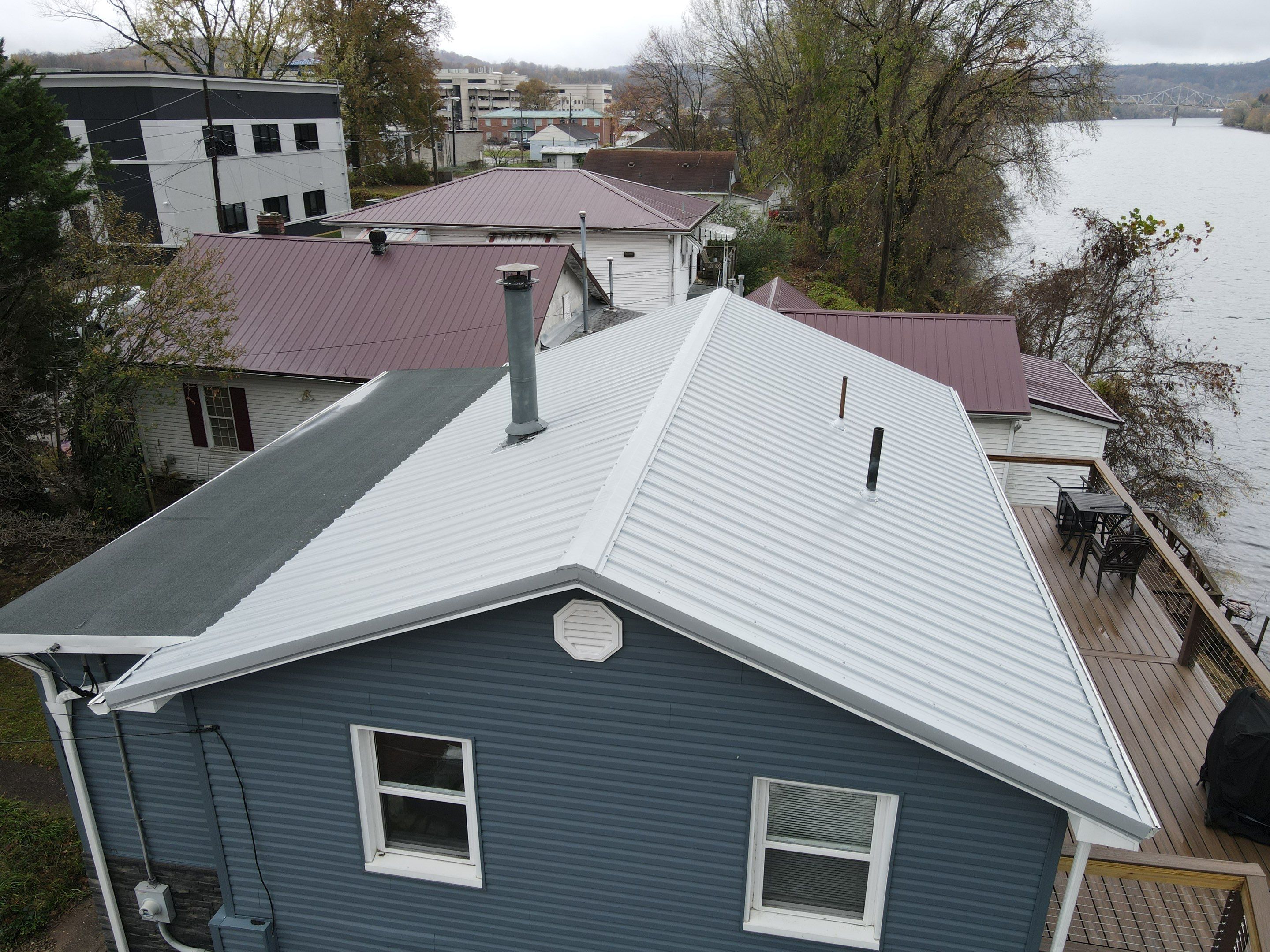 Residential Roofing Installation using Metal by Rainstoppers Roofing