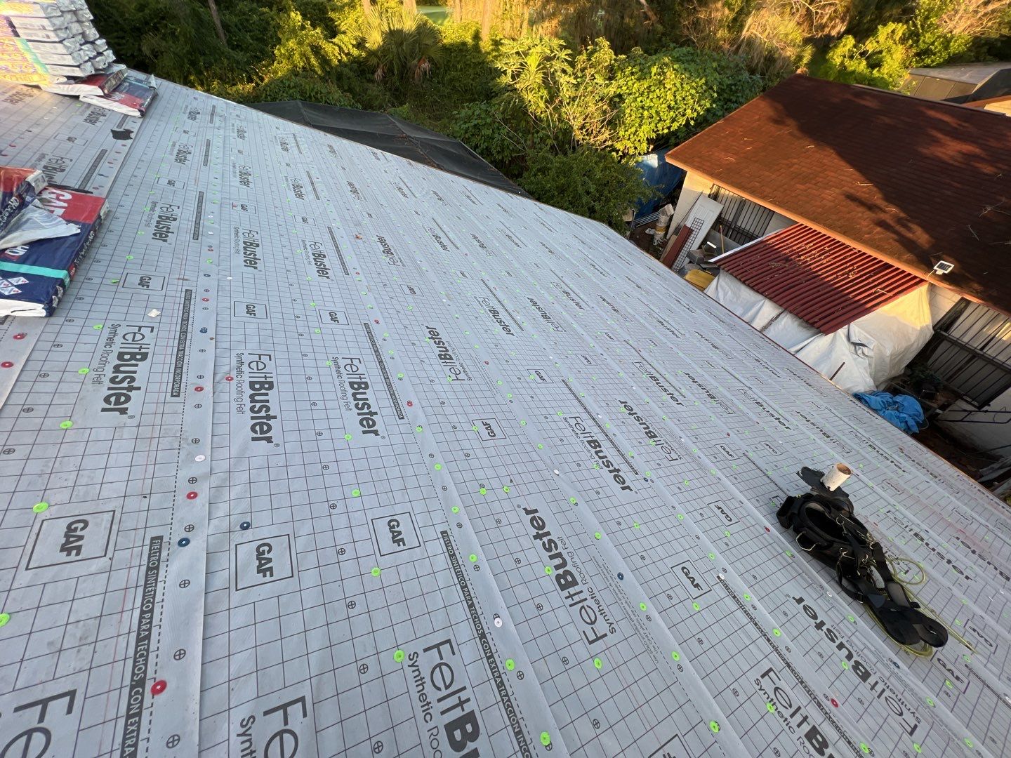Residential Roofing Installation using GAF Timberline HDZ by 1st Class Roofing, Inc.