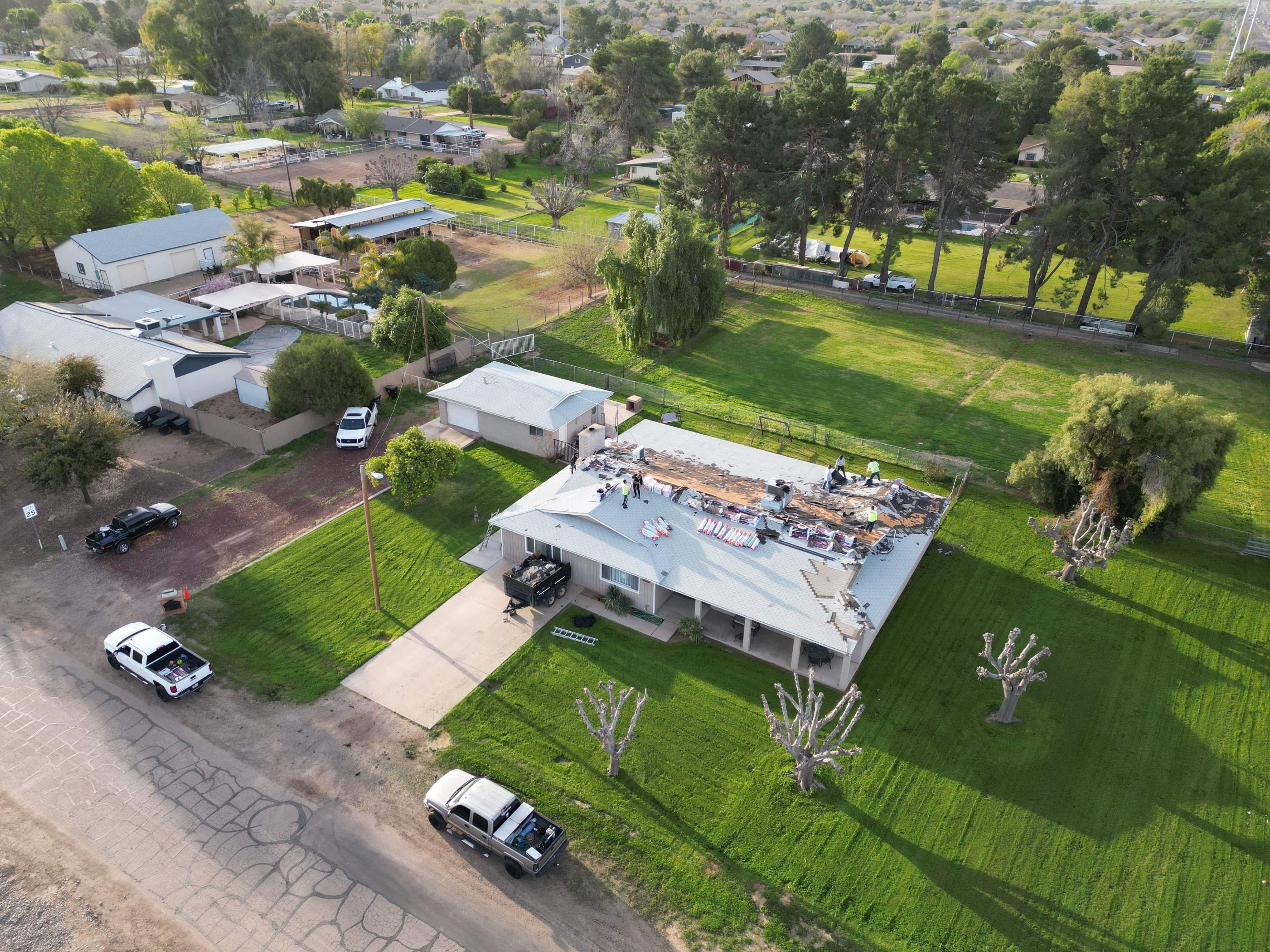 Bruce's Full Re-Roof & Shed by All Storm Roofing & Construction