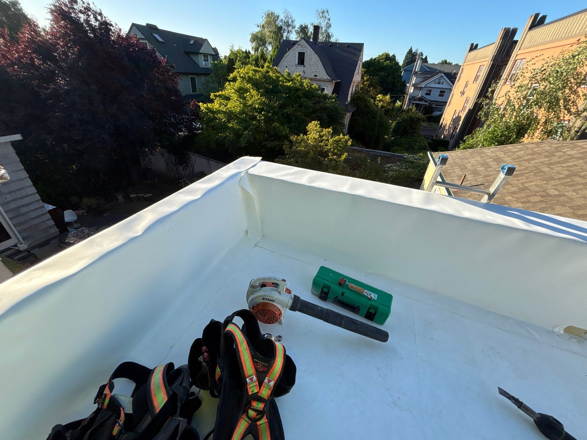 Flat Roof Replacement in Portland by Prodigy Roof Solutions