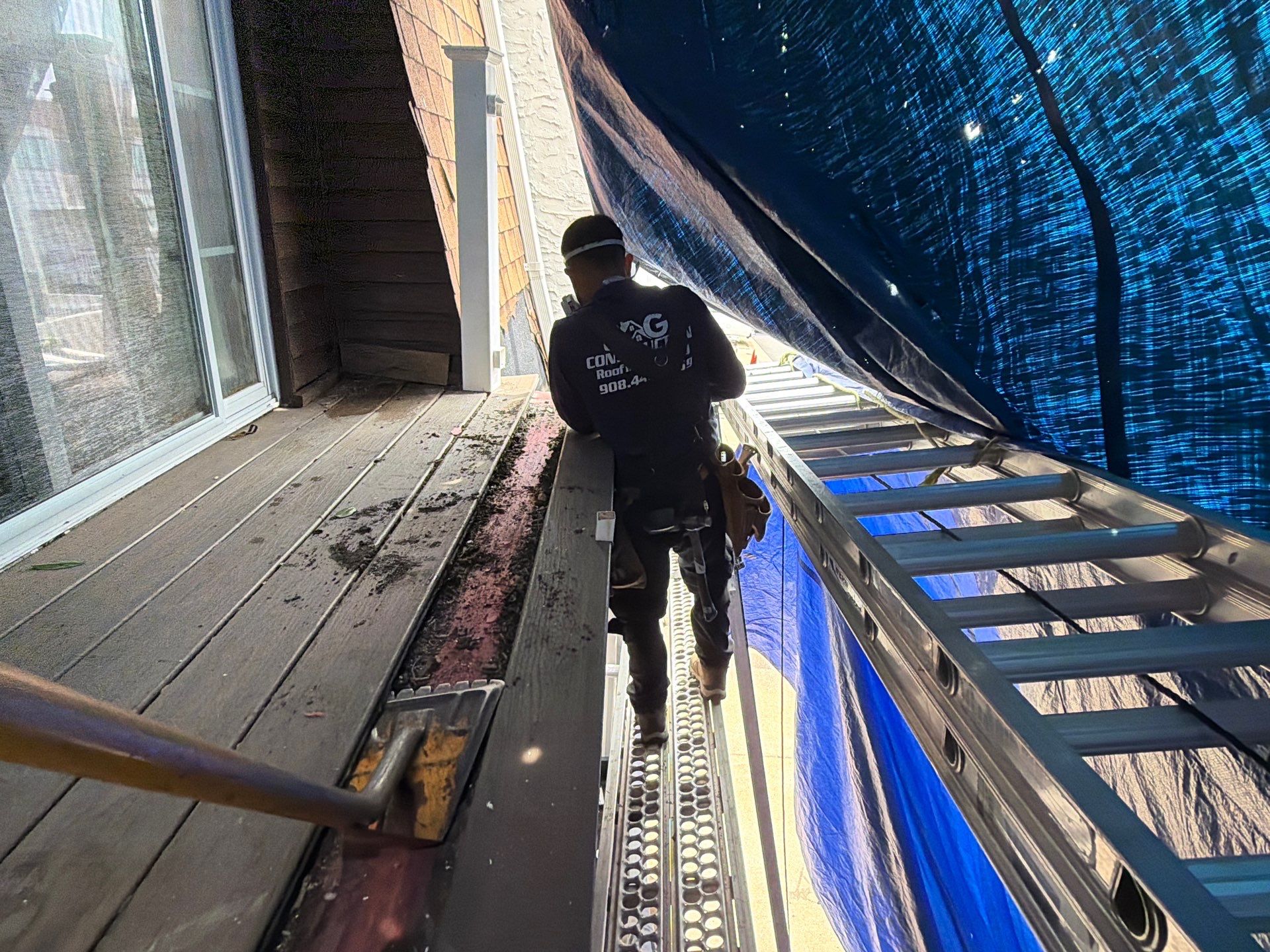 Multi-Level Balcony Reconstruction and Structural Wood Rot Repair in Sea Bright by REVIXPRO