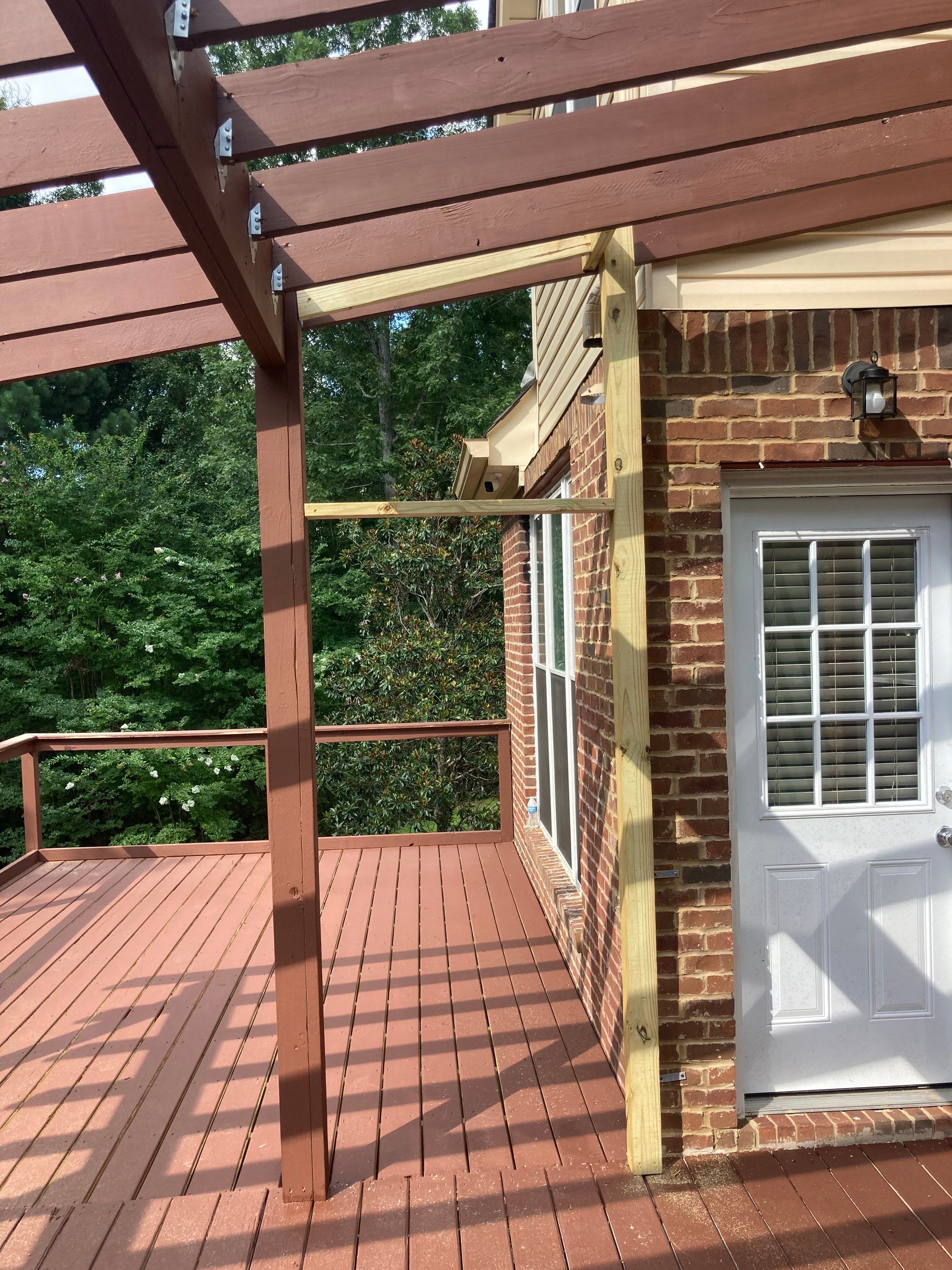 Aspen Lake - Covered Porch by Pillar and Pine