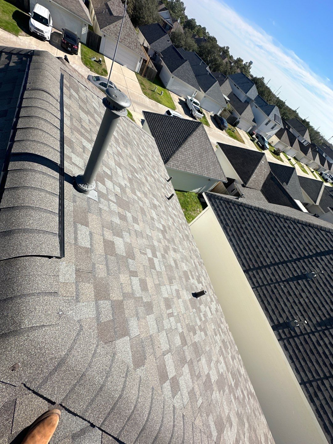 Residential Roofing Repair using Owen's Corning Duration (Lifetime) Shingles by Roof Repair Company