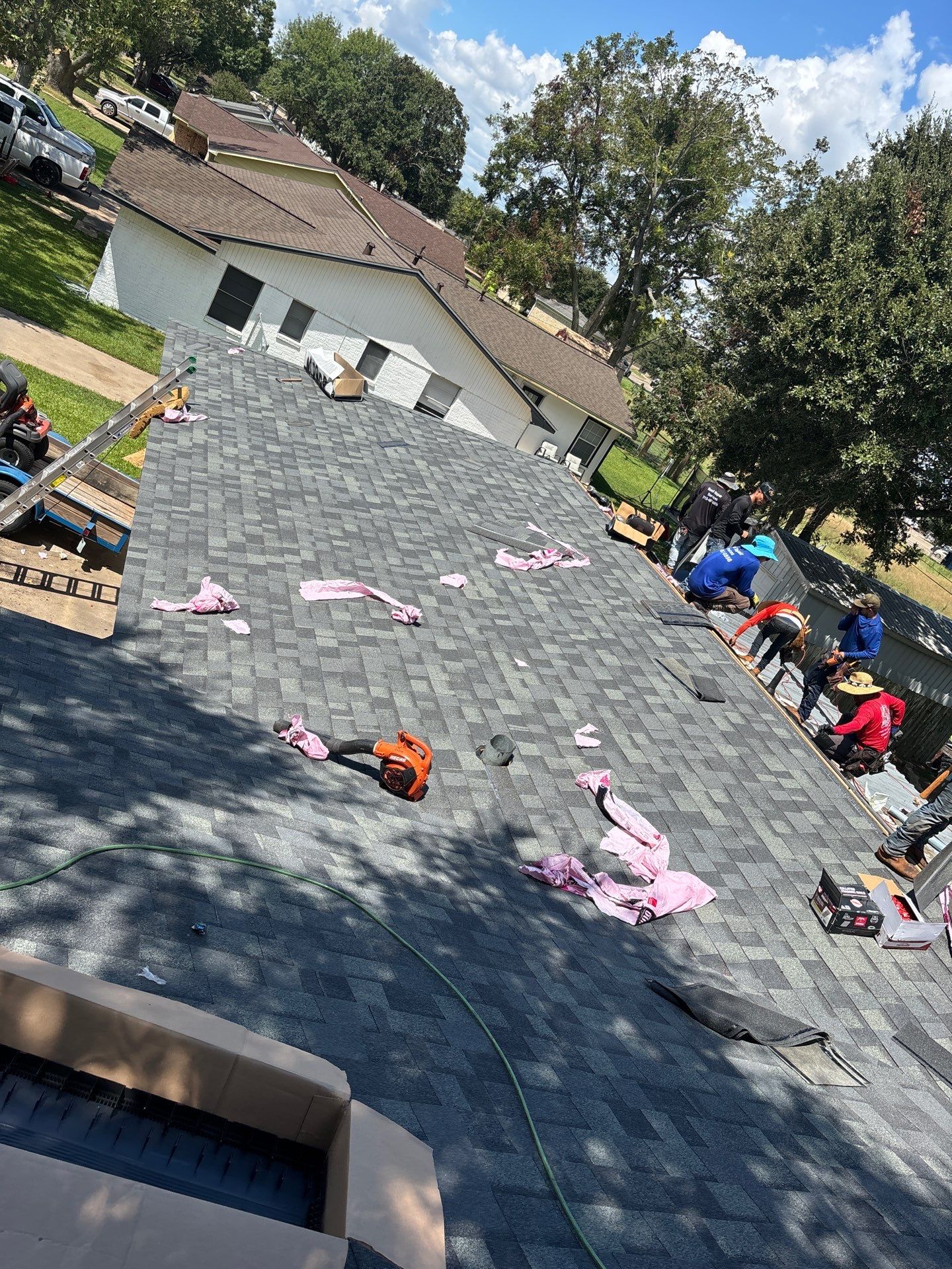 Residential Roofing Installation using Owen's Corning Duration (Lifetime) Shingles by Roof Repair Company