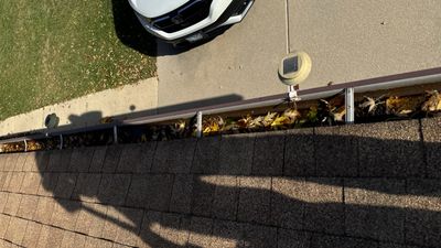 Turtle Shell gutter protection installation in Hanover Park, IL 60133, photograph 4