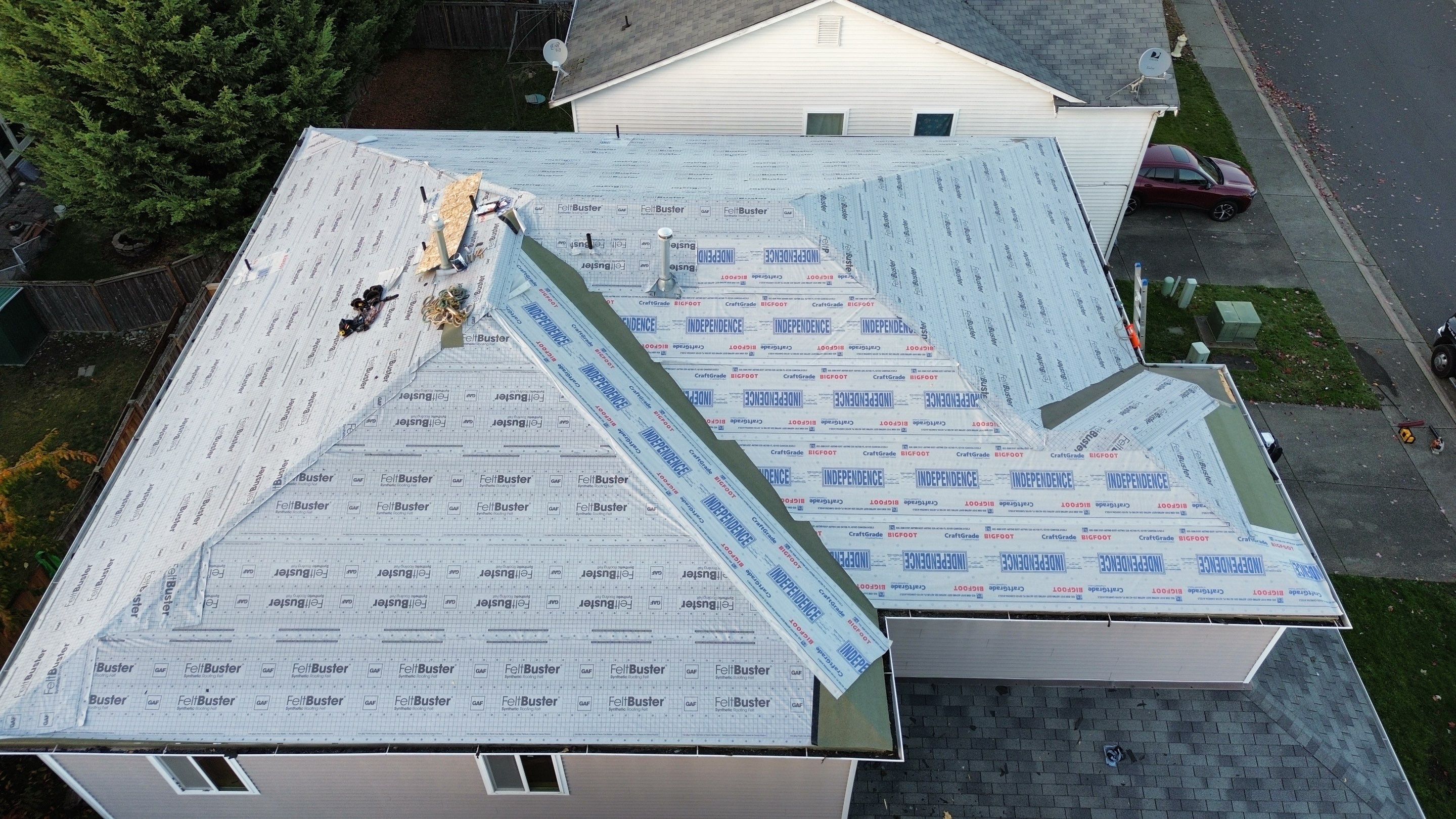Project in South Hill, WA by Proline Roofing & Restoration LLC
