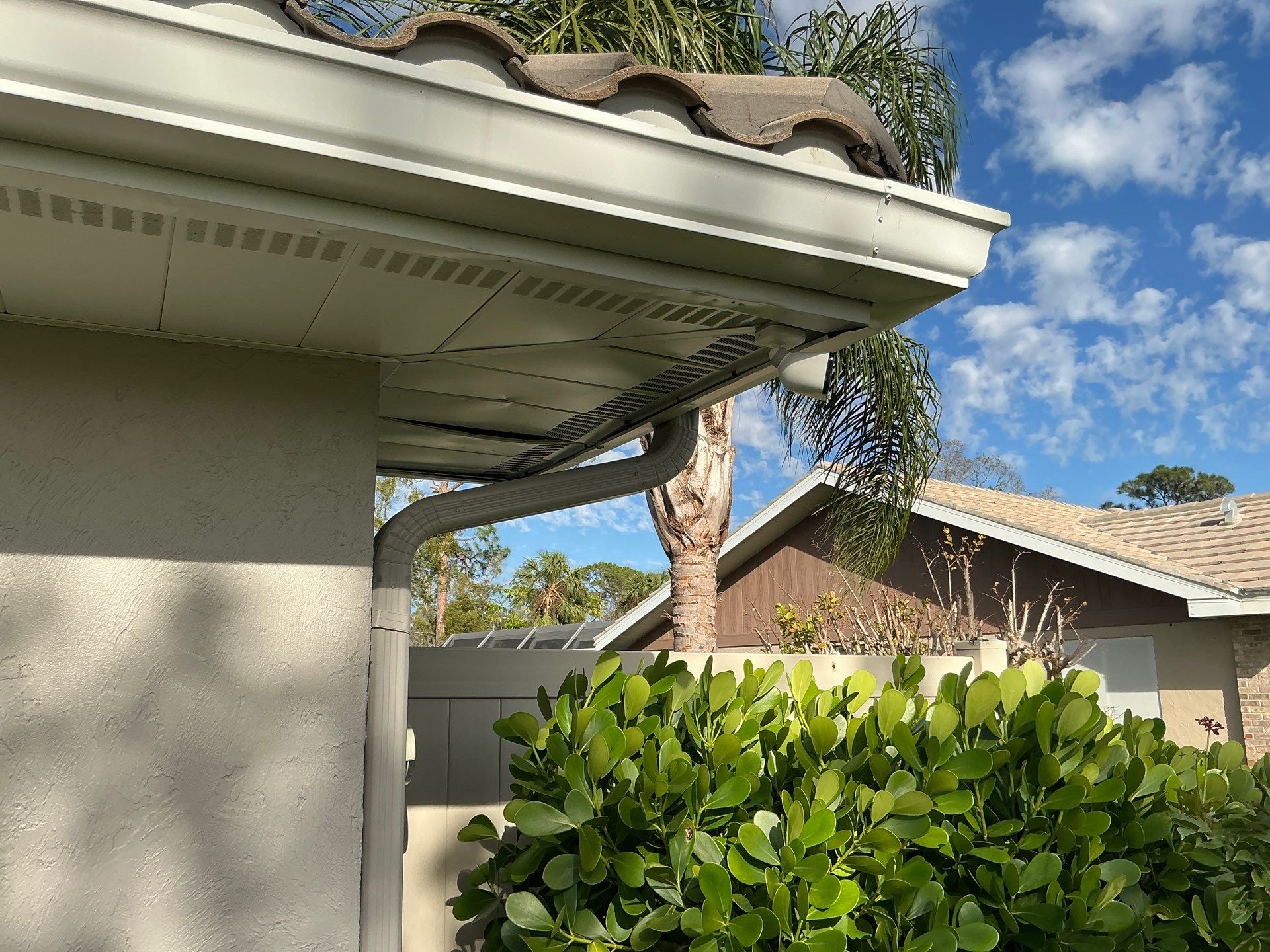 Fascia and Soffit Repair with New Gutters  by Gutter Professors
