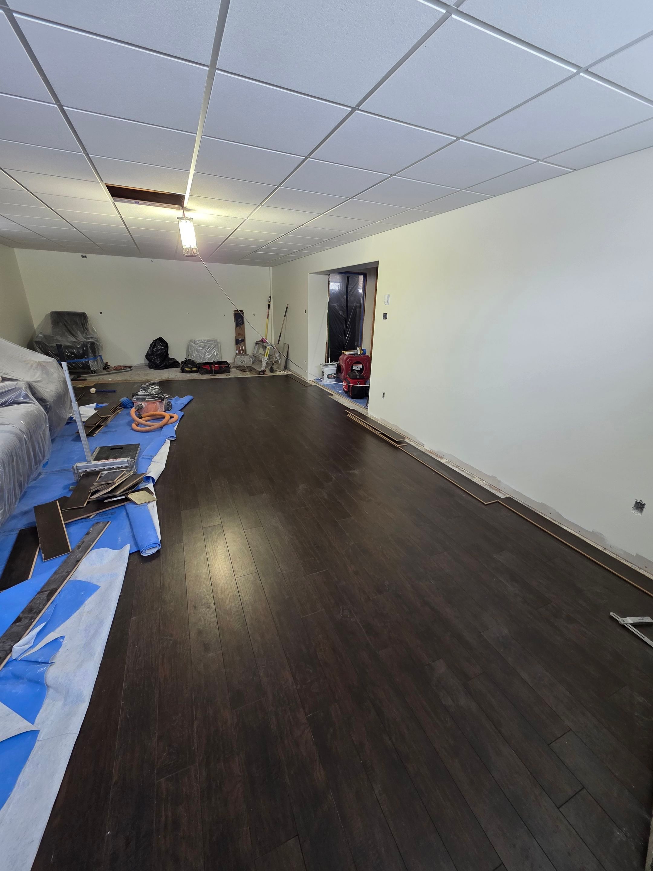 Basement Reno by Impact Construction Sudbury